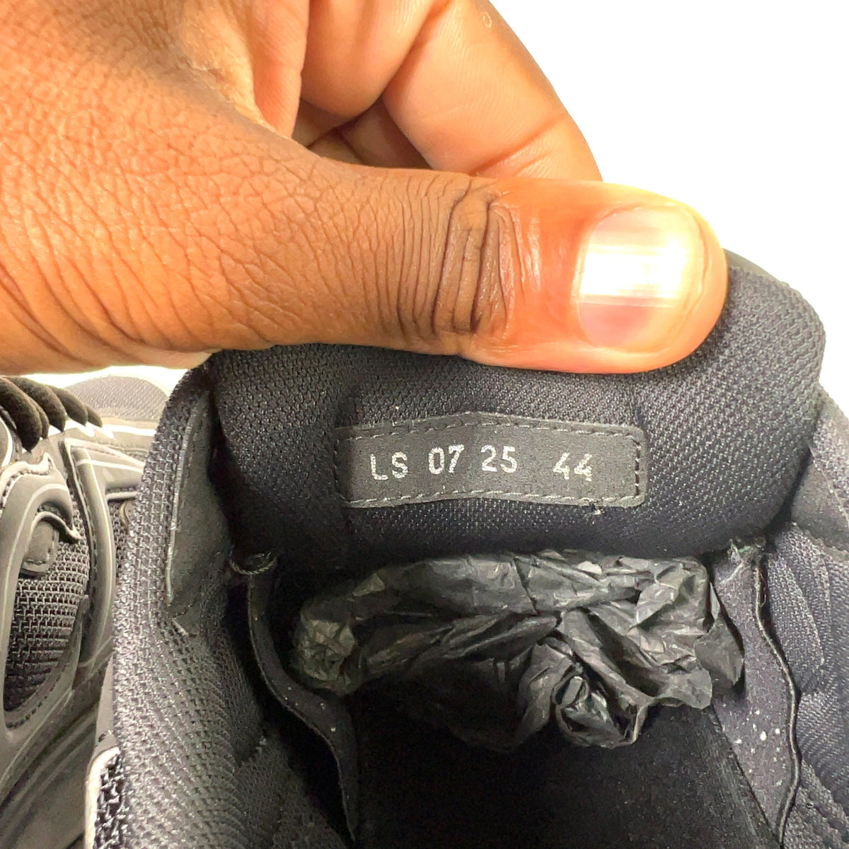 Dior B30 Triple Black Mesh Microfiber Sneakers