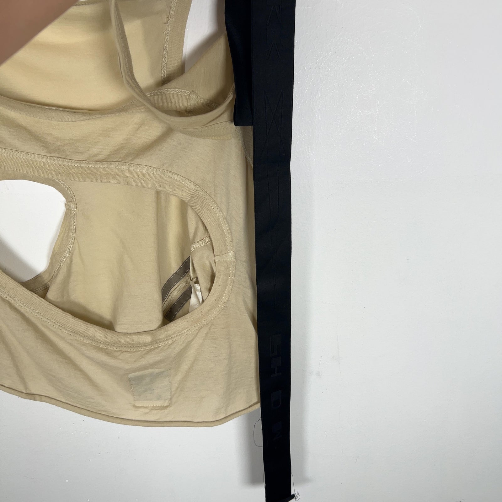 Rick Owens DRKSHDW SS18 'Membrane' Distressed Tank Top