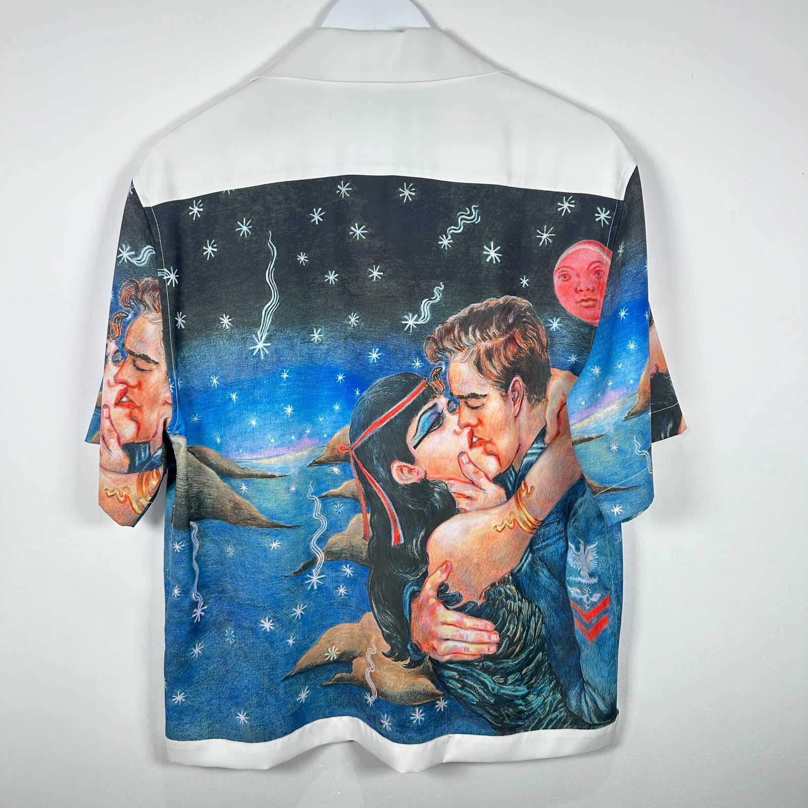 Prada FW16 'Impossible True Love' Viscose Shirt Size M