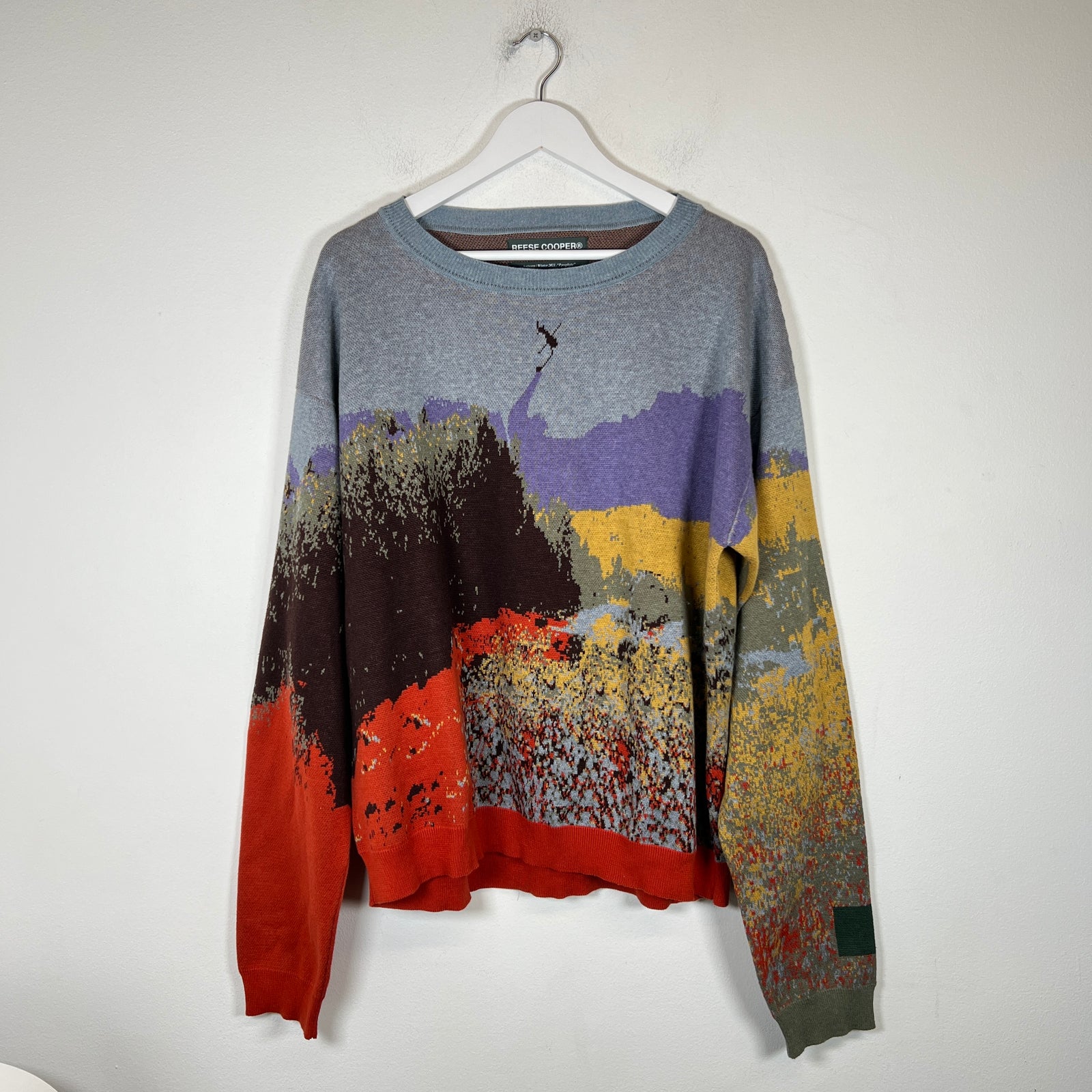 Reese Cooper Western Wildfires Sweater Size XL