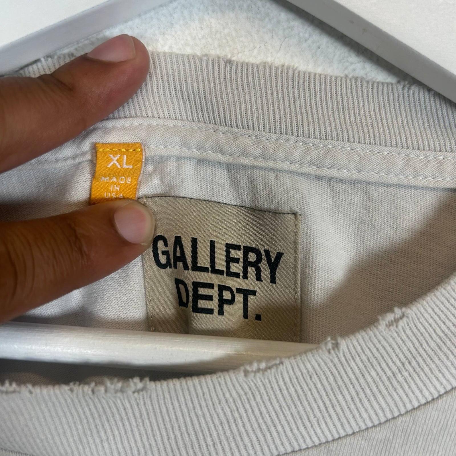 Gallery Dept 'Art That Kills' Brick Logo T-Shirt Size XL