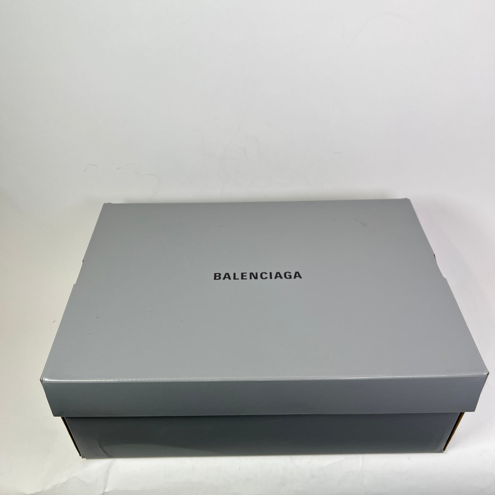 Balenciaga Metallic Silver Multicolor Track Sneaker