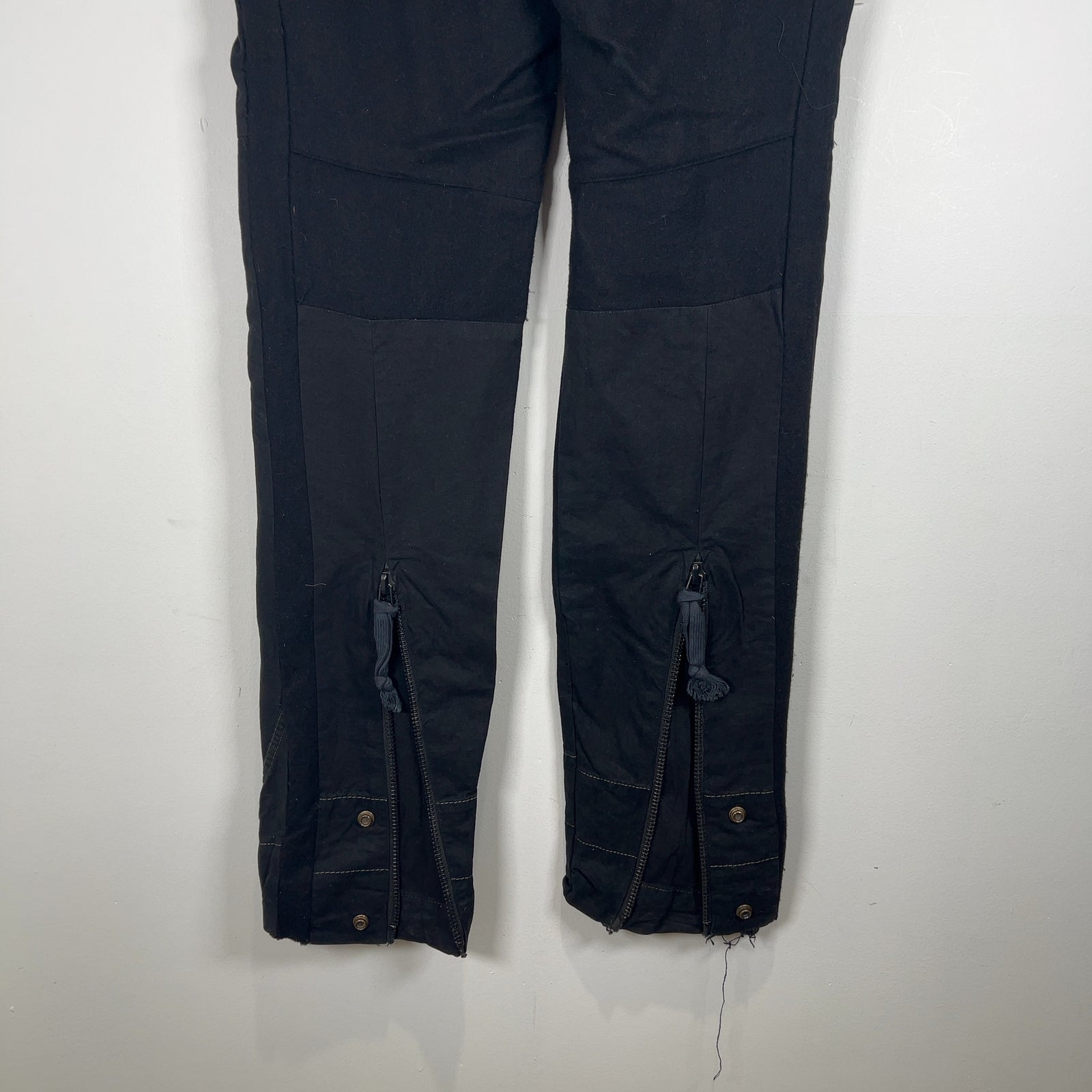 Greg Lauren Baker Hybrid Black Pants
