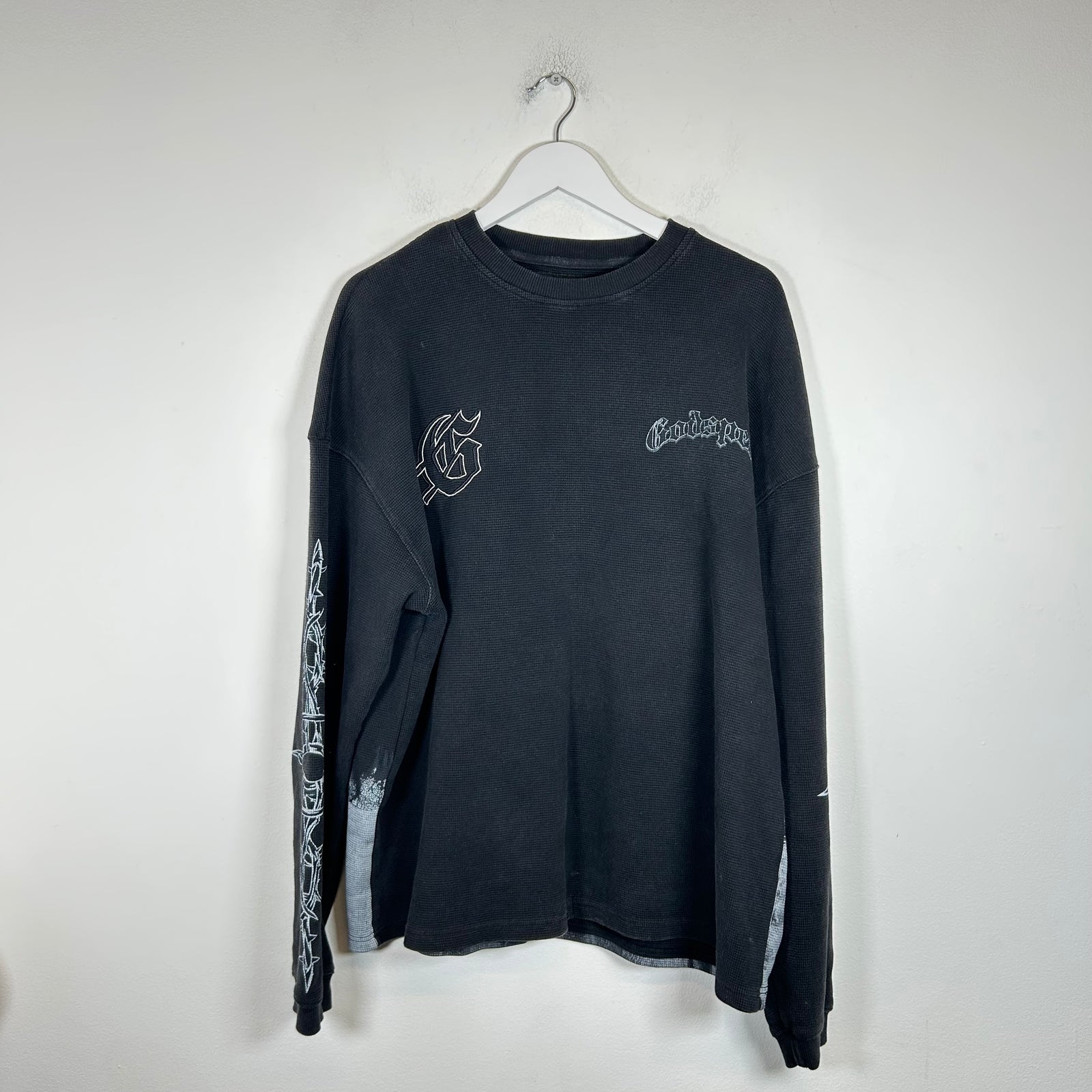 Godspeed Black 'Once Upon A Time' Thermal Longsleeve Size L
