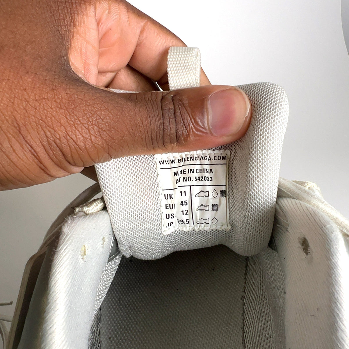 Balenciaga Triple White Track Sneaker