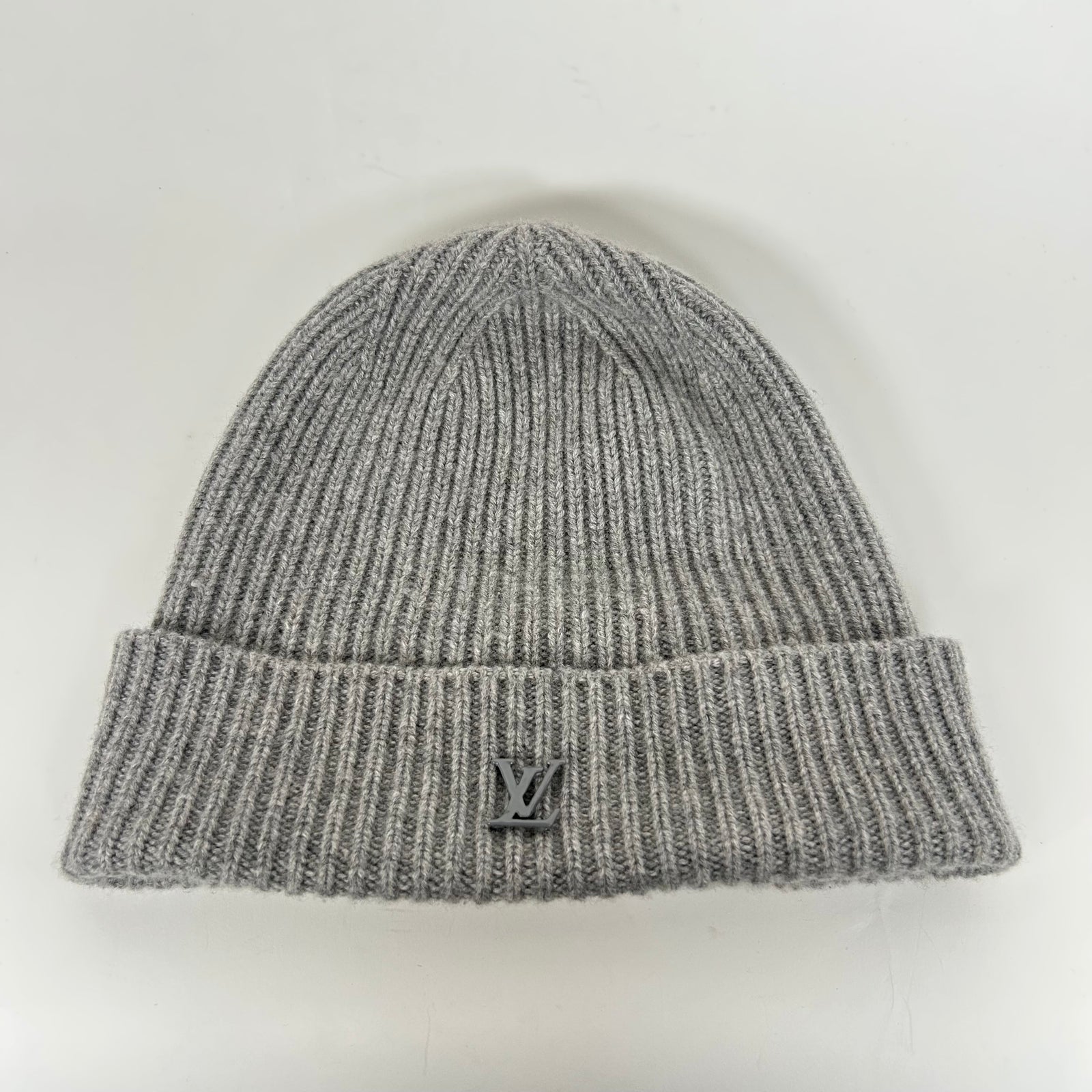 Louis Vuitton Grey Spark LV Beanie