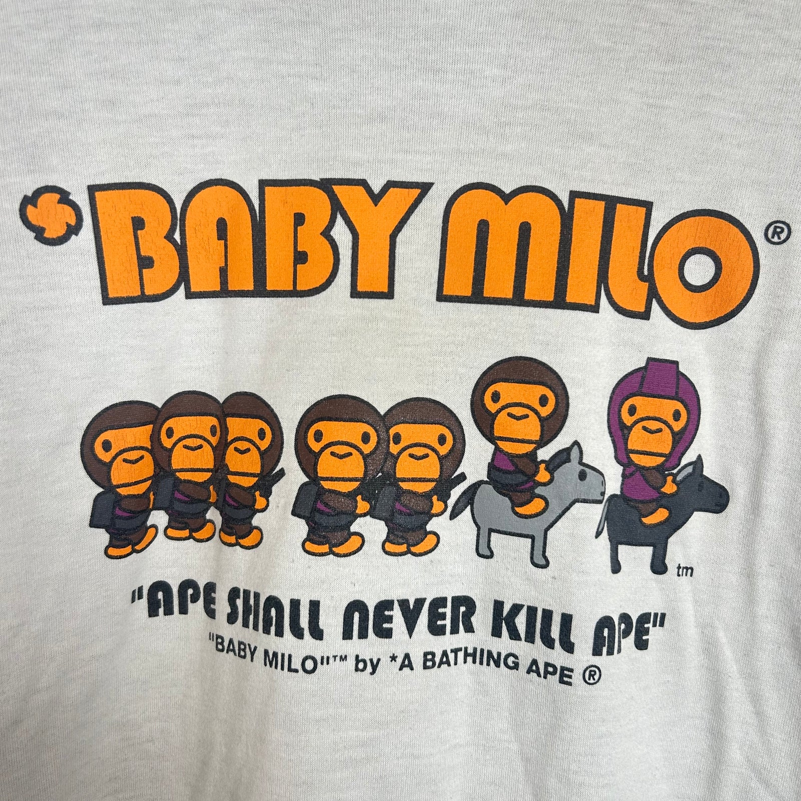 Baby Milo Reversible Graphic T-Shirt Size Free
