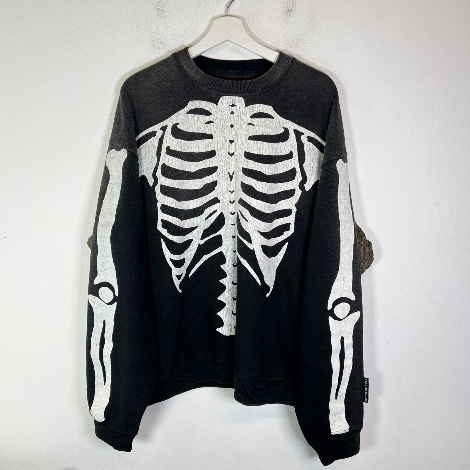 Kapital Kountry Skeleton Quilted Crewneck