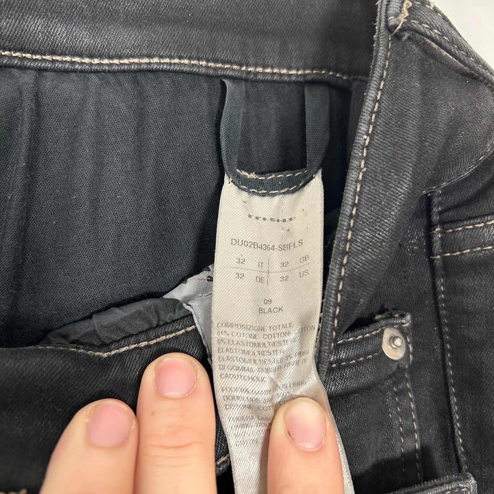 Rick Owens Tyrone Thrashed Ripped Jeans Black Size 32