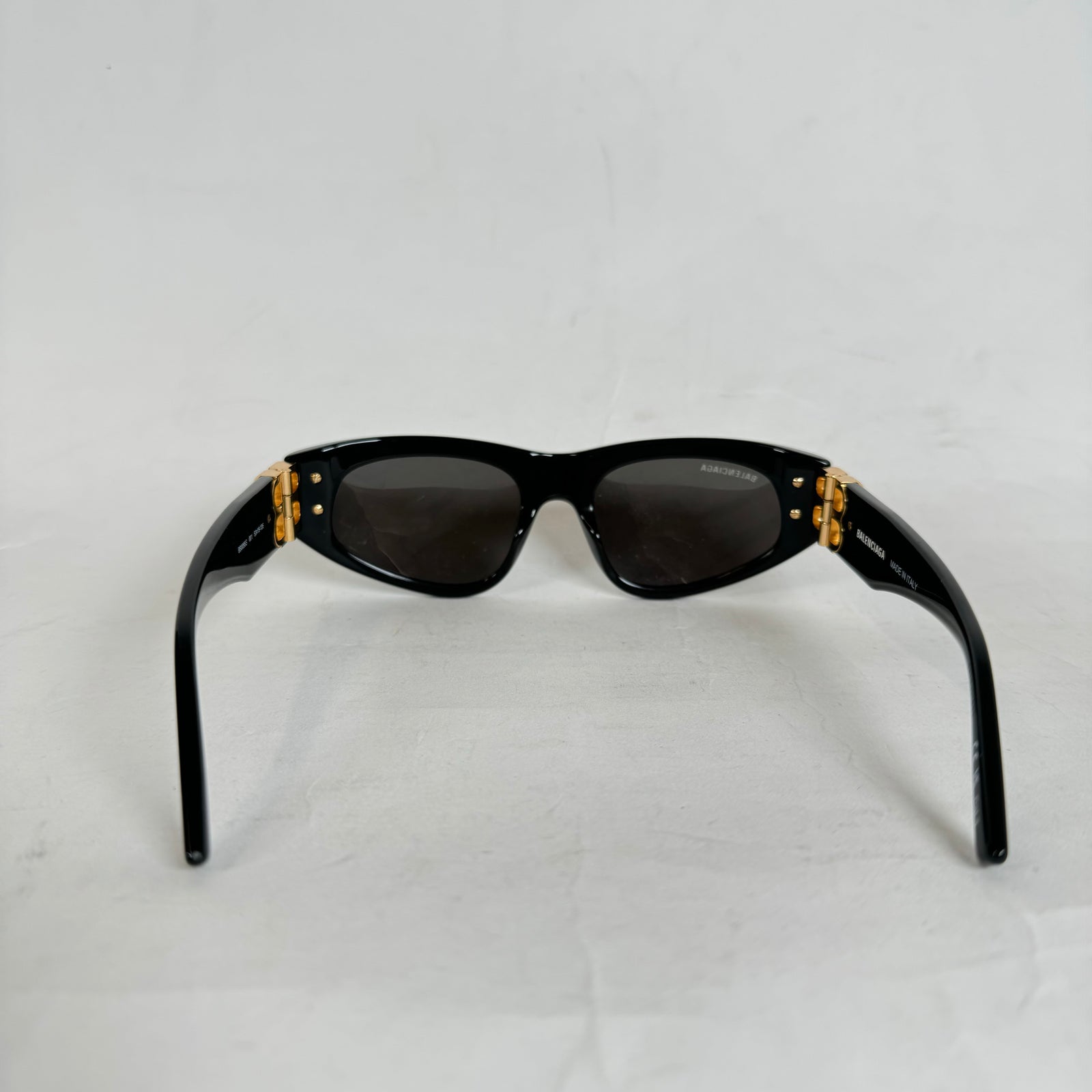 Balenciaga Black Bossy Cat Eye Sunglasses