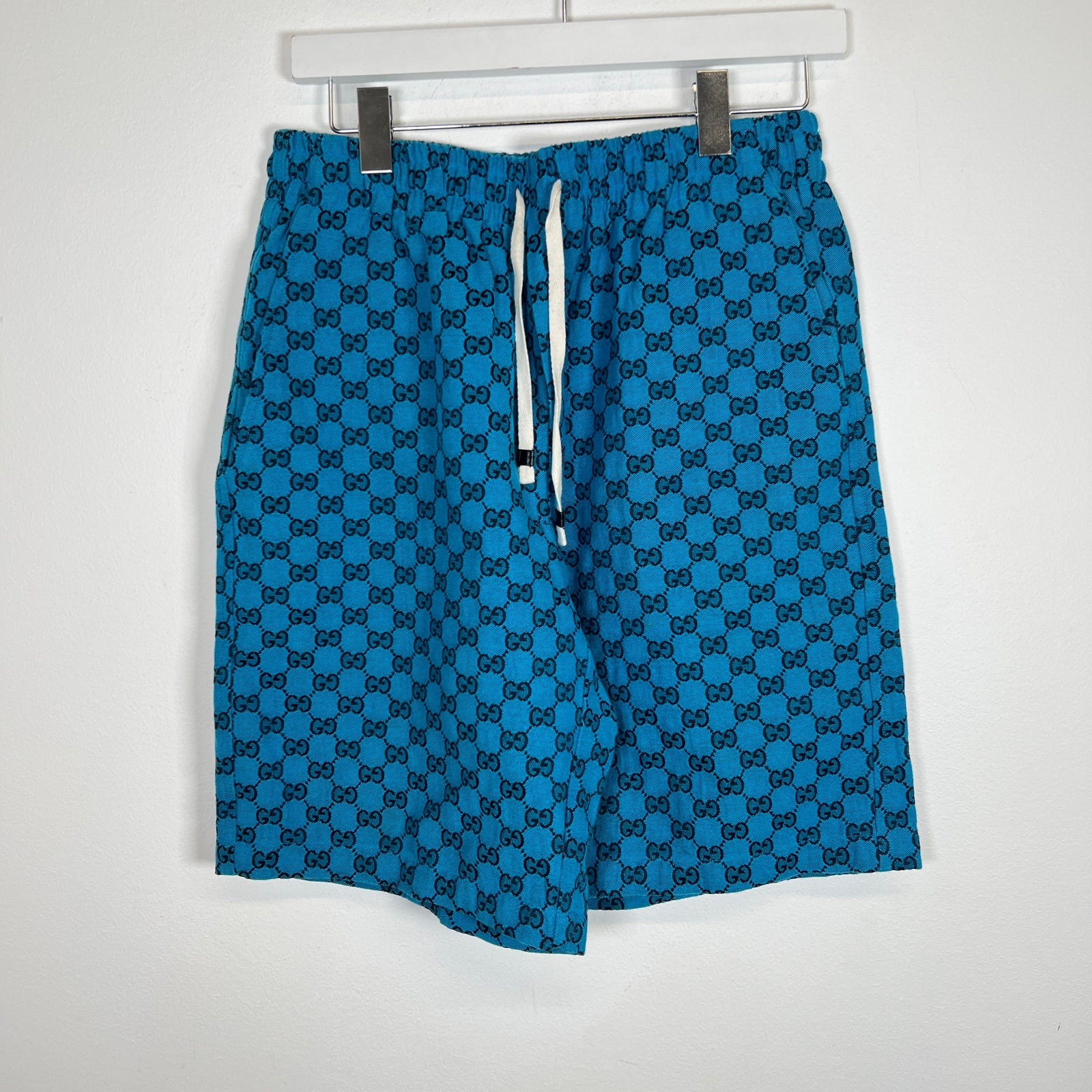 Gucci Blue GG Shorts Size XL