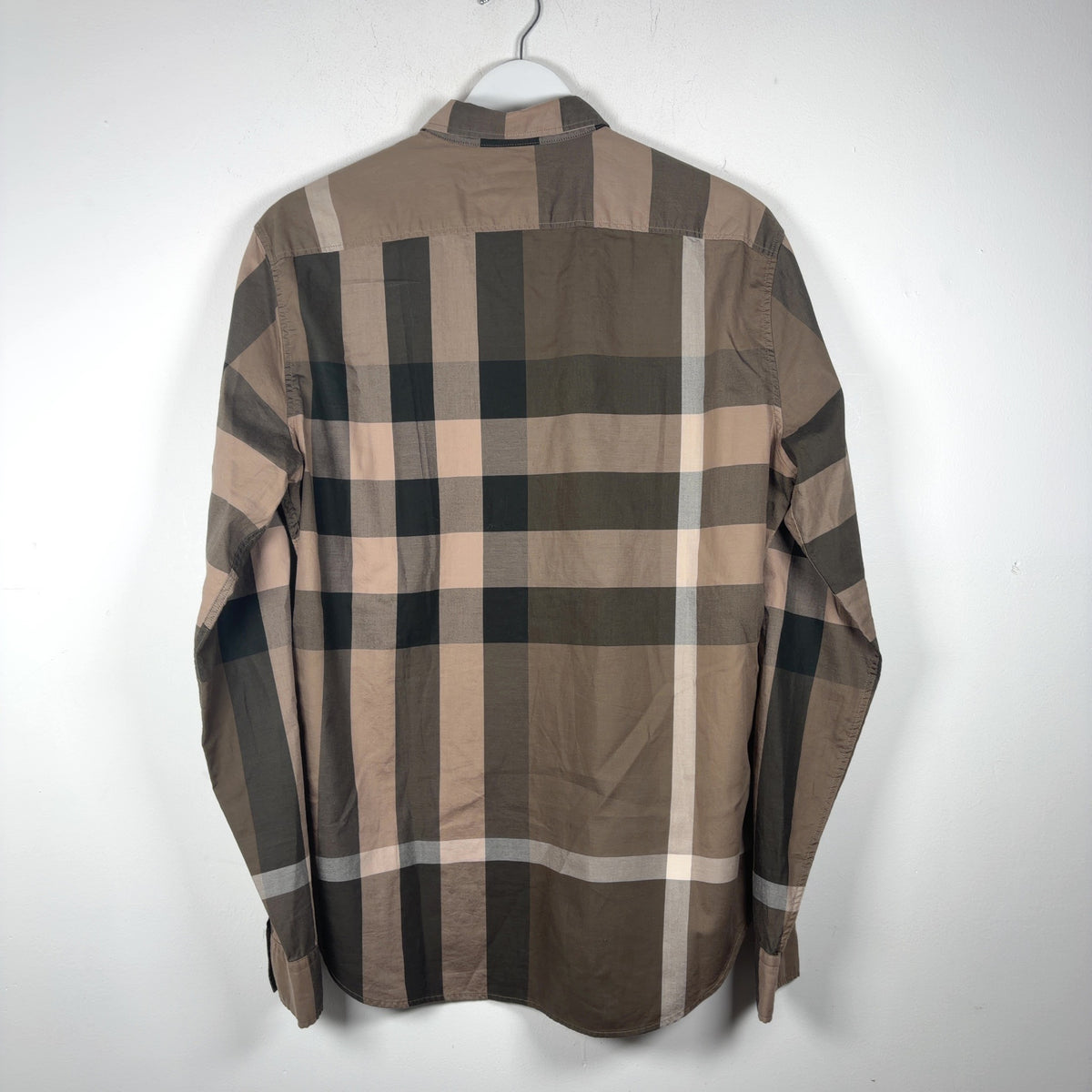 Burberry Big Plaid Button-Up Shirt
