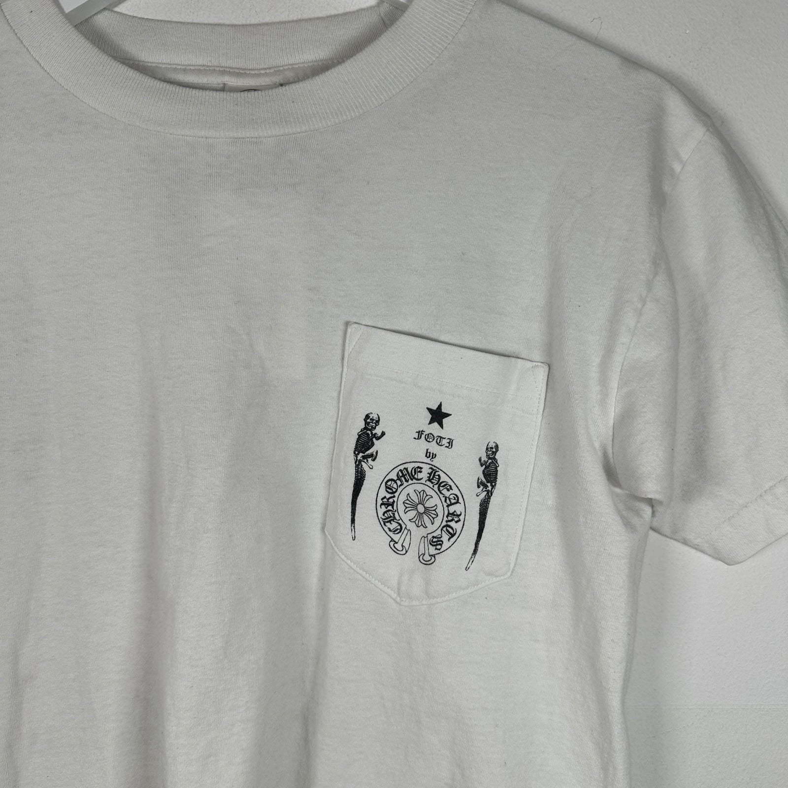Chrome Hearts x Joe Foti Cow's Graze White Graphic T-Shirt Size S
