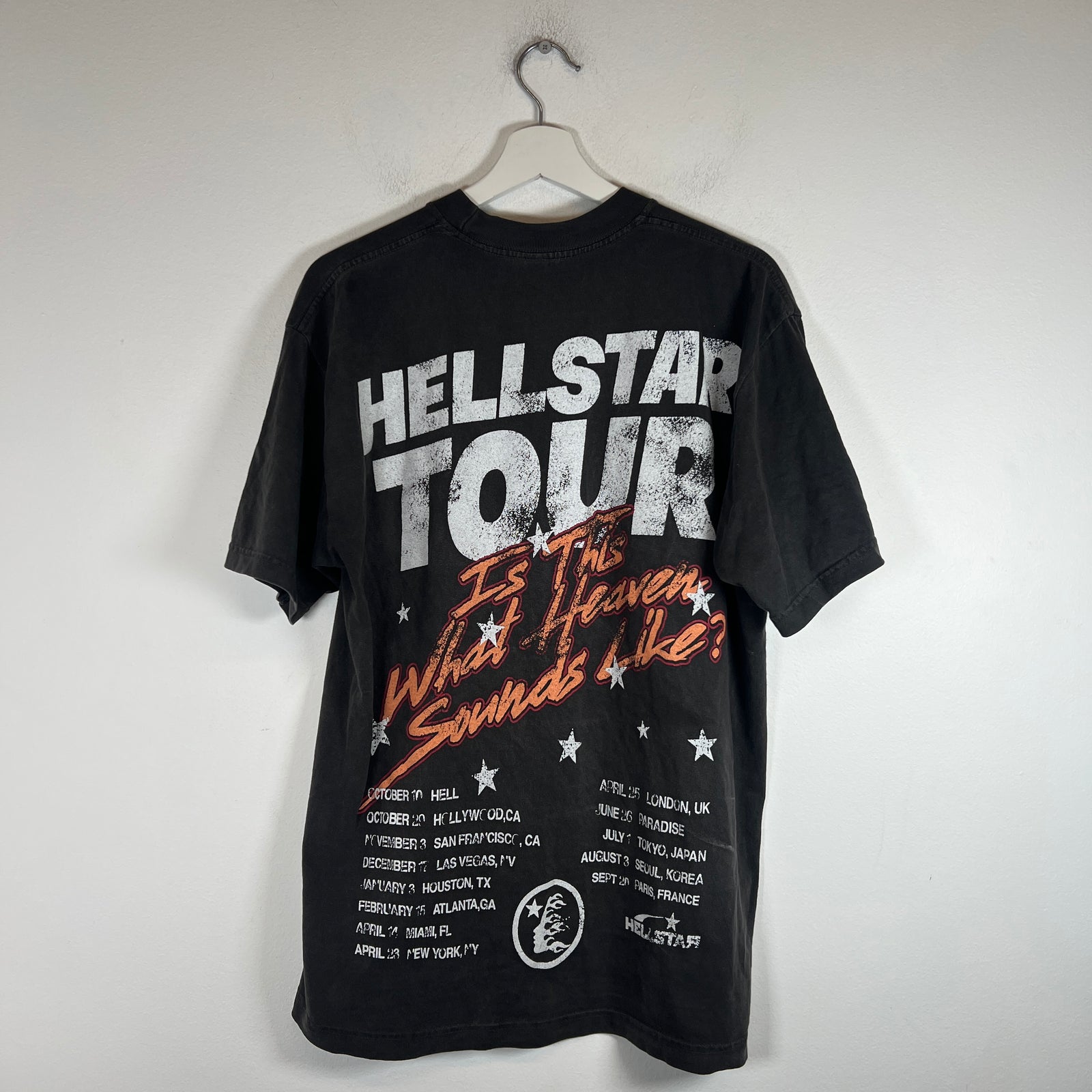 Hellstar Dark Grey Path To Paradise T-Shirt Size M
