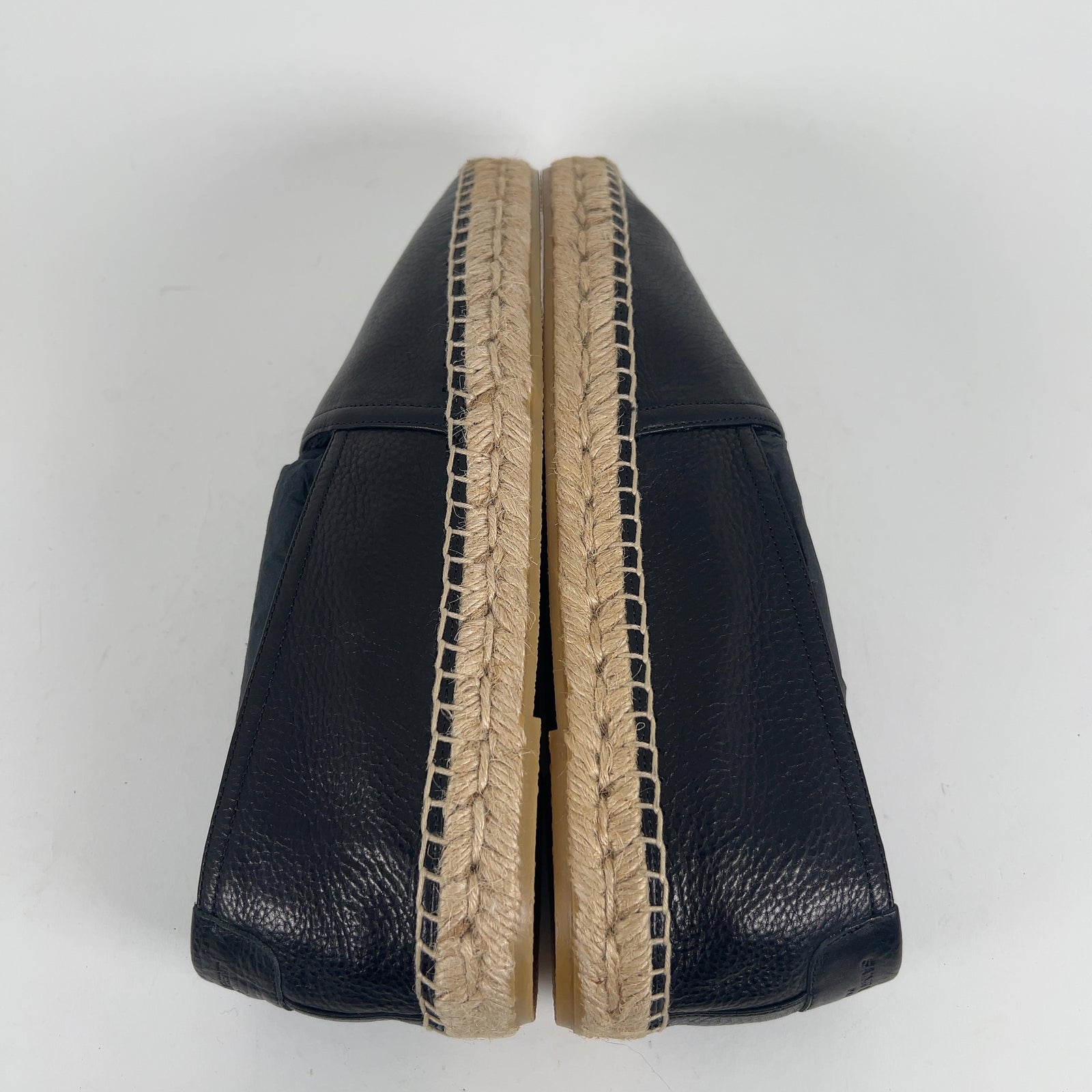 Saint Laurent 'YSL' Stitched Logo Espadrilles