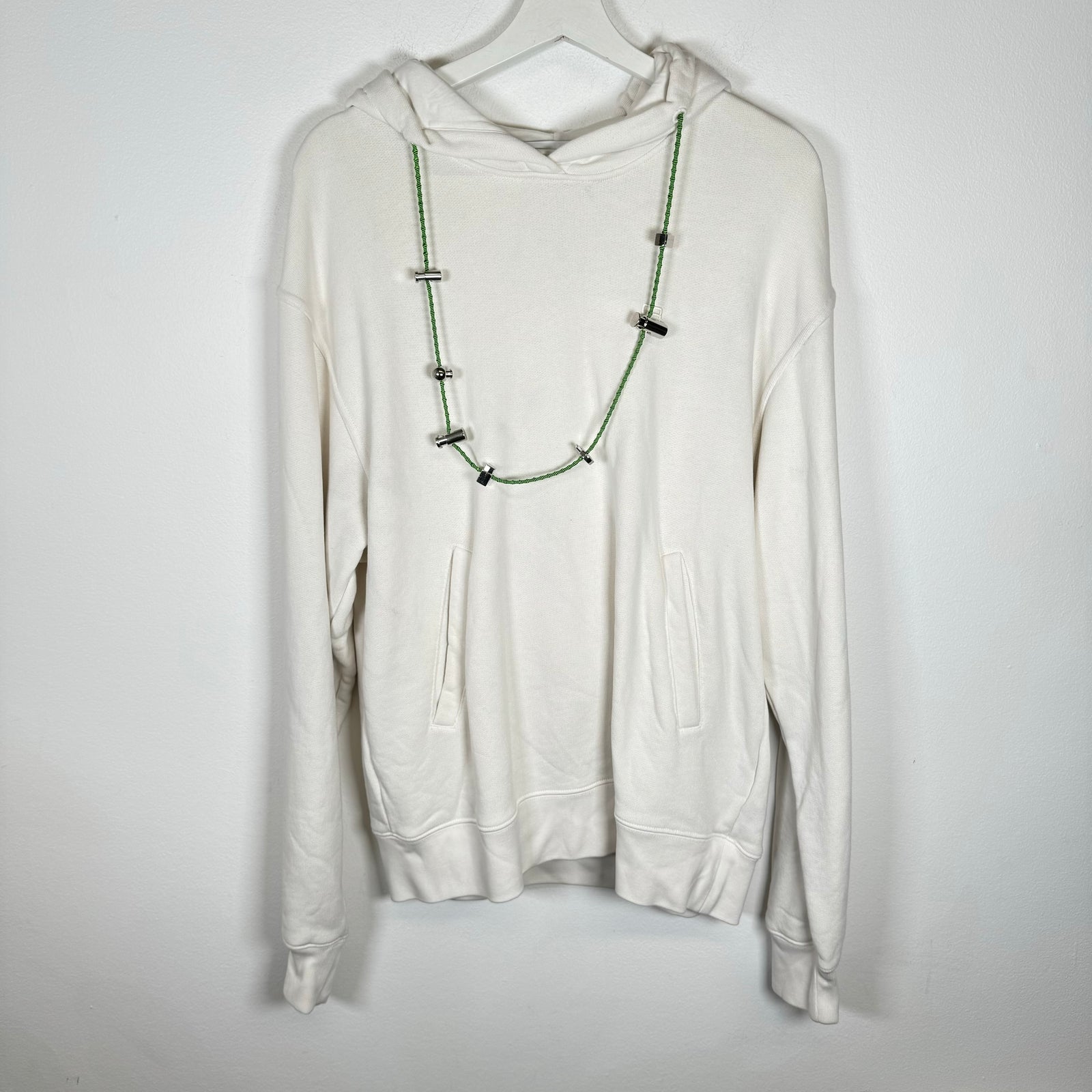 Ambush White Drawstring Hoodie Size M