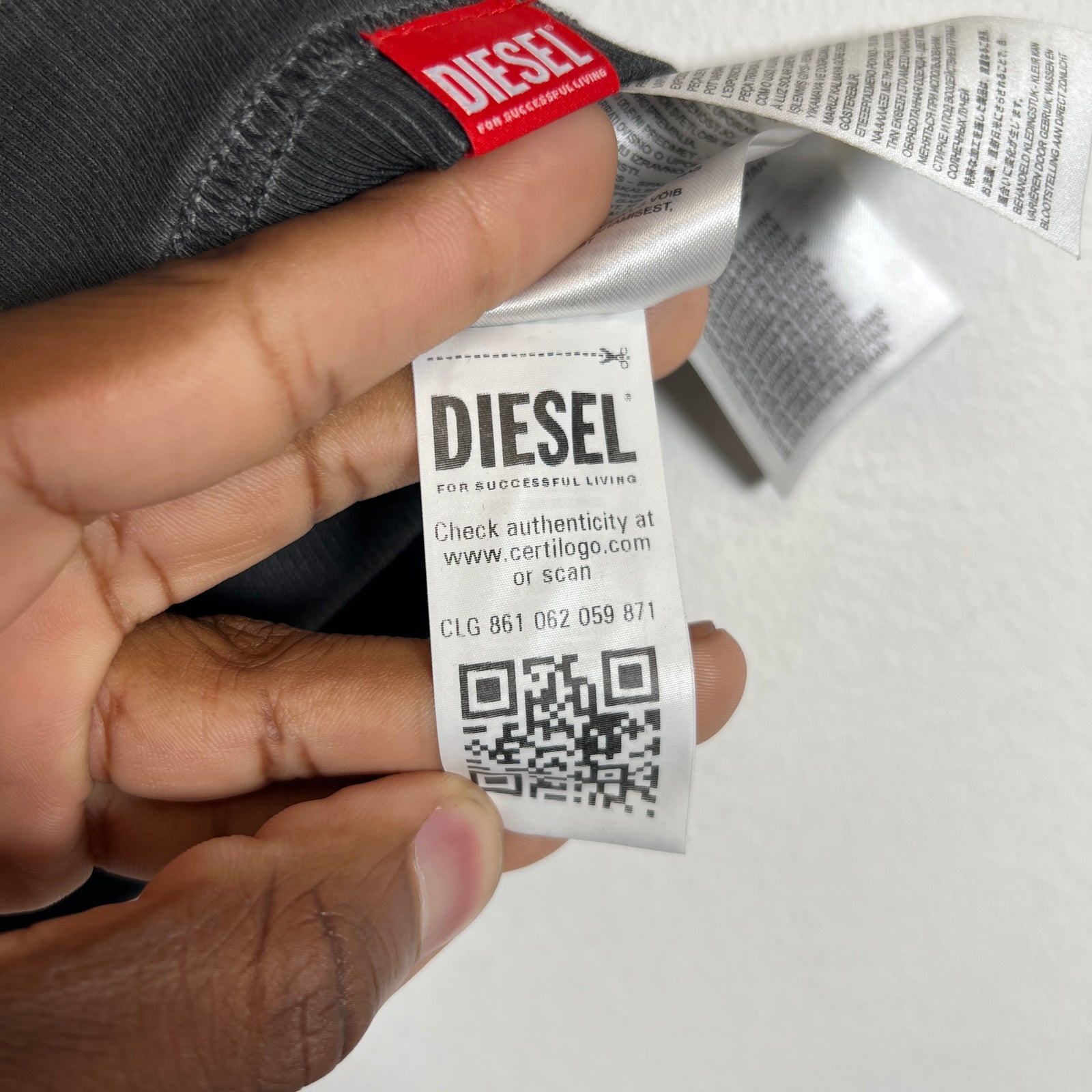 Diesel T-Skinzy-L1 Cropped T-Shirt