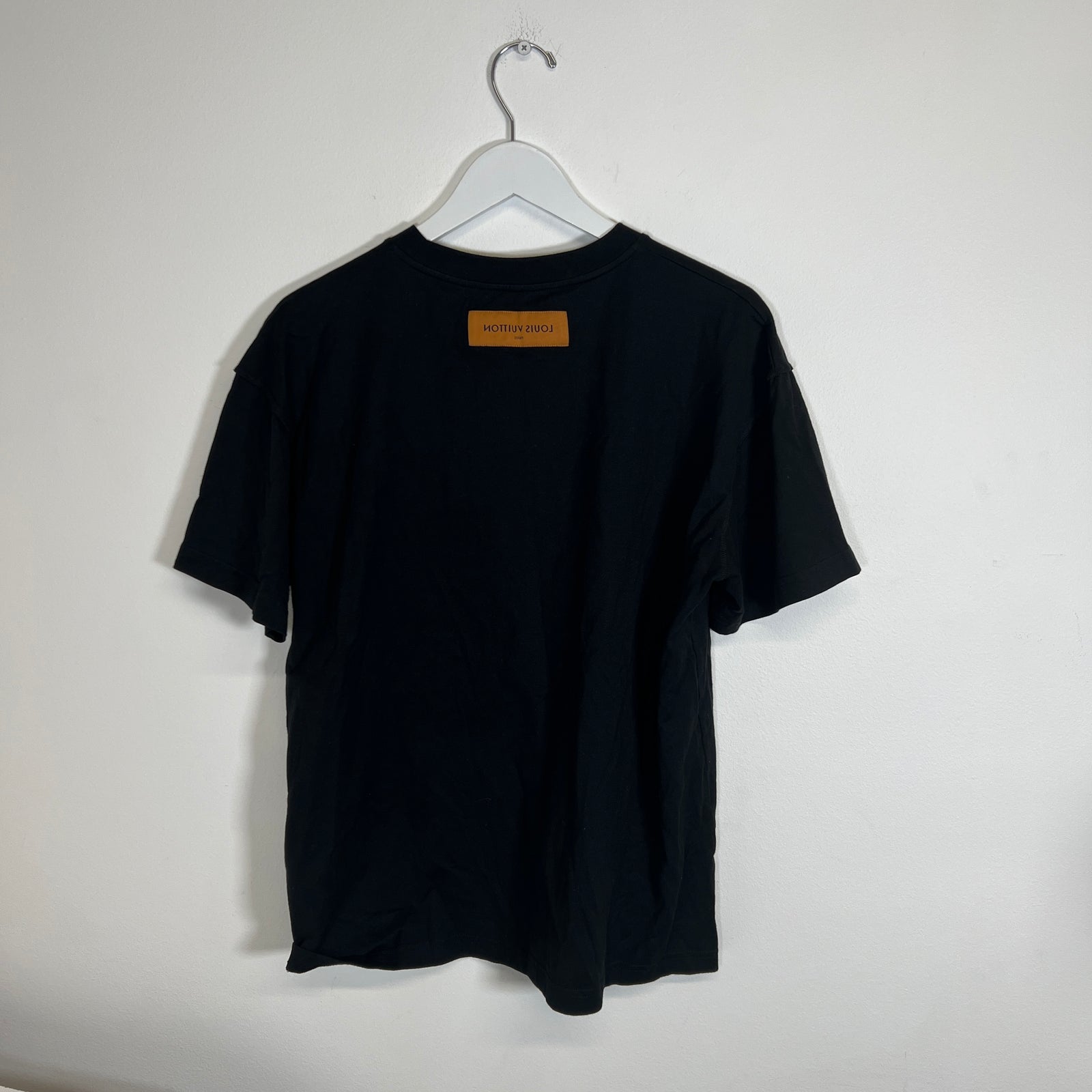 Louis Vuitton Band Graphic Black T-Shirt Size L