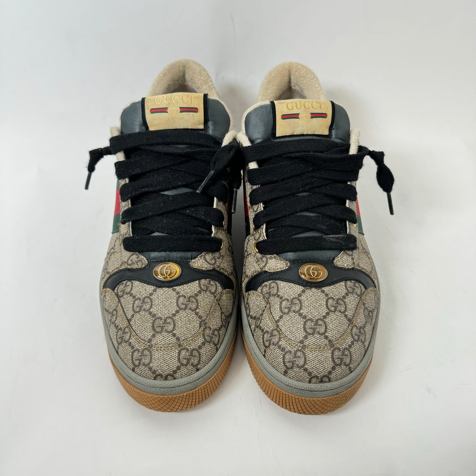 Gucci GG Monogram Screener Sneaker Size 10.5