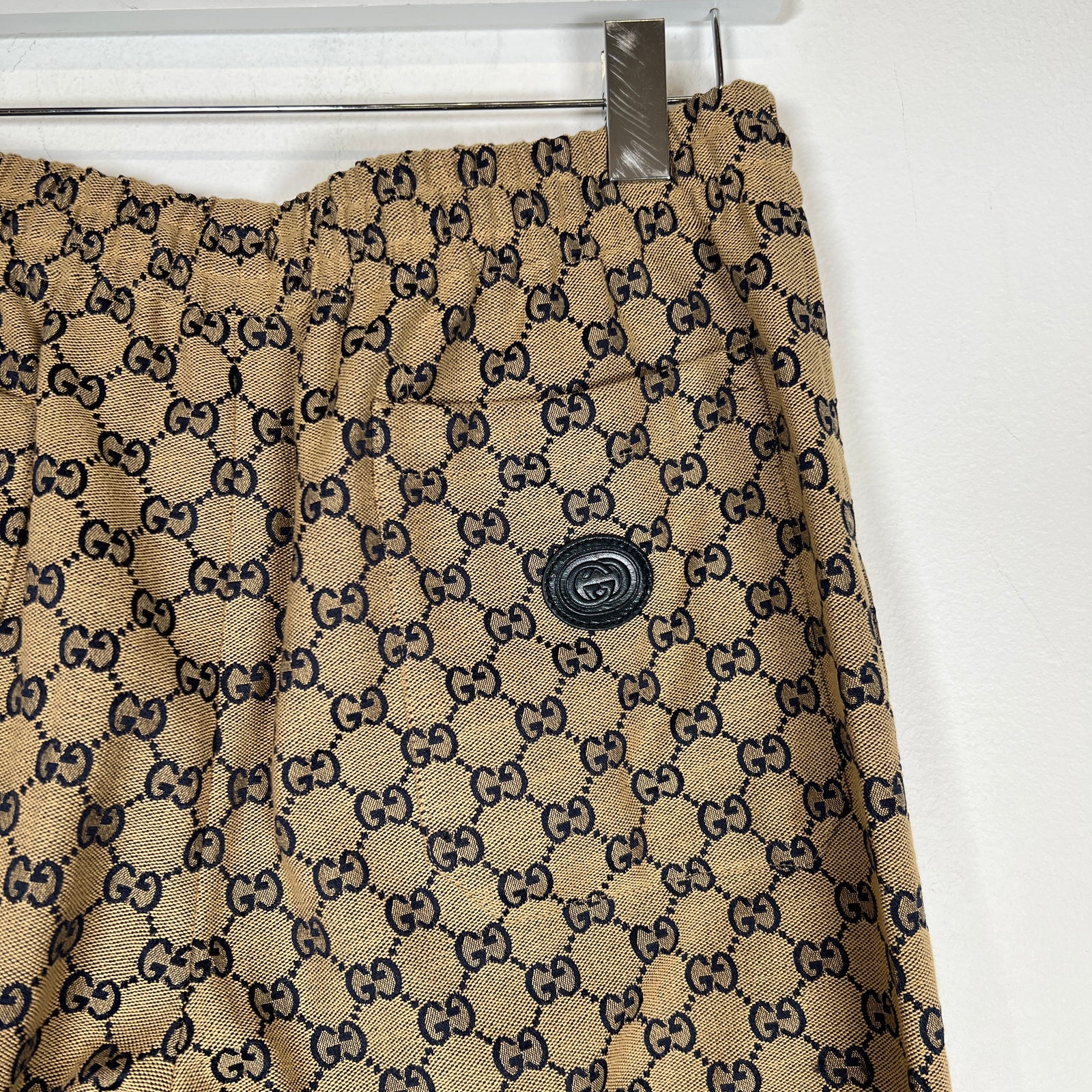 Gucci GG Monogram Canvas Pants Size 30