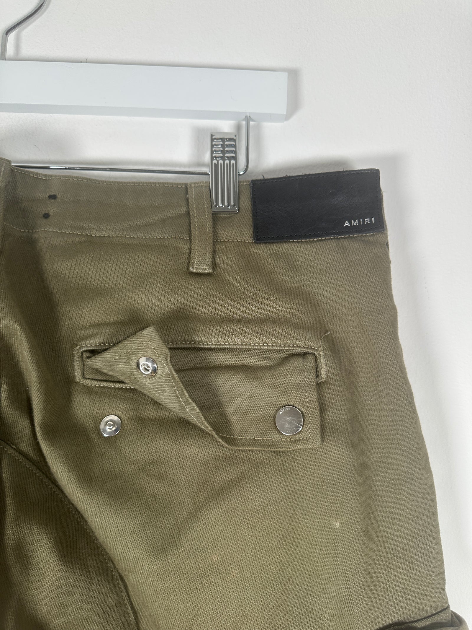 Amiri Green Cargo Pants Size 34