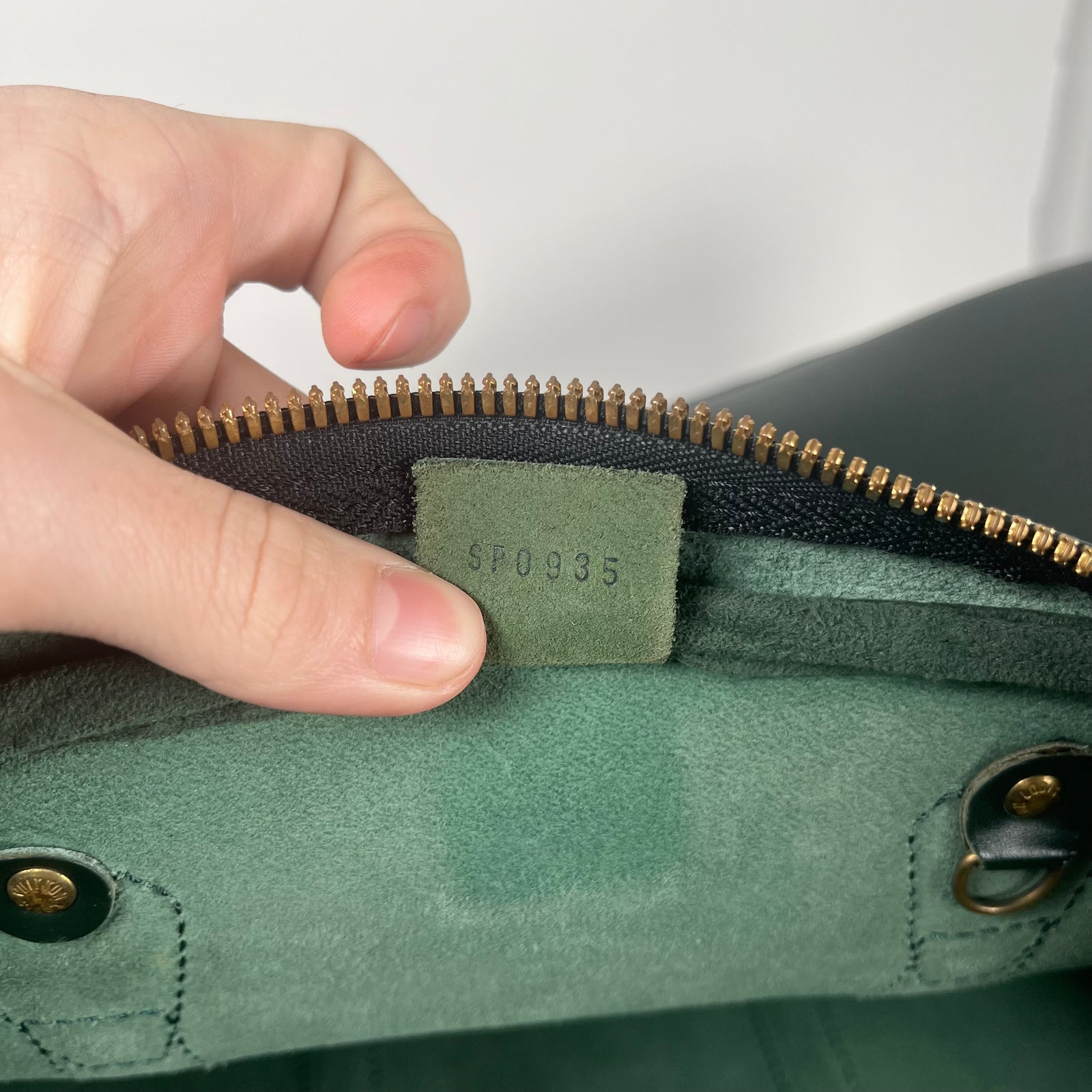 Louis Vuitton Green Boston Kendall Duffle Bag