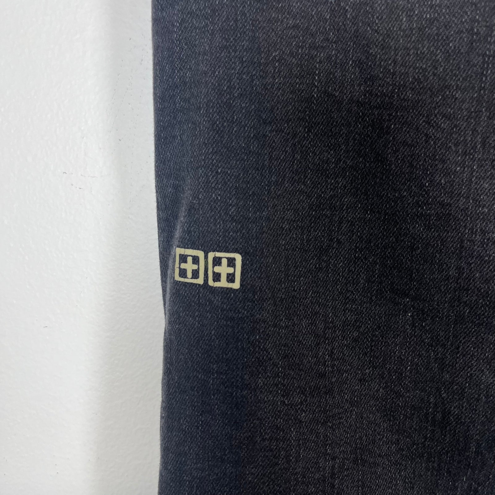 Ksubi Black Distressed Jeans Size 34