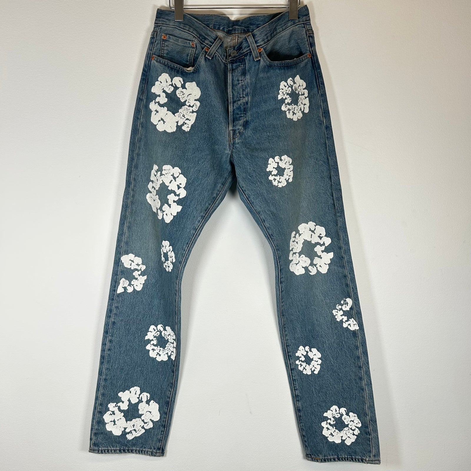 Denim Tears Lightwash Wreath Jeans Size 33