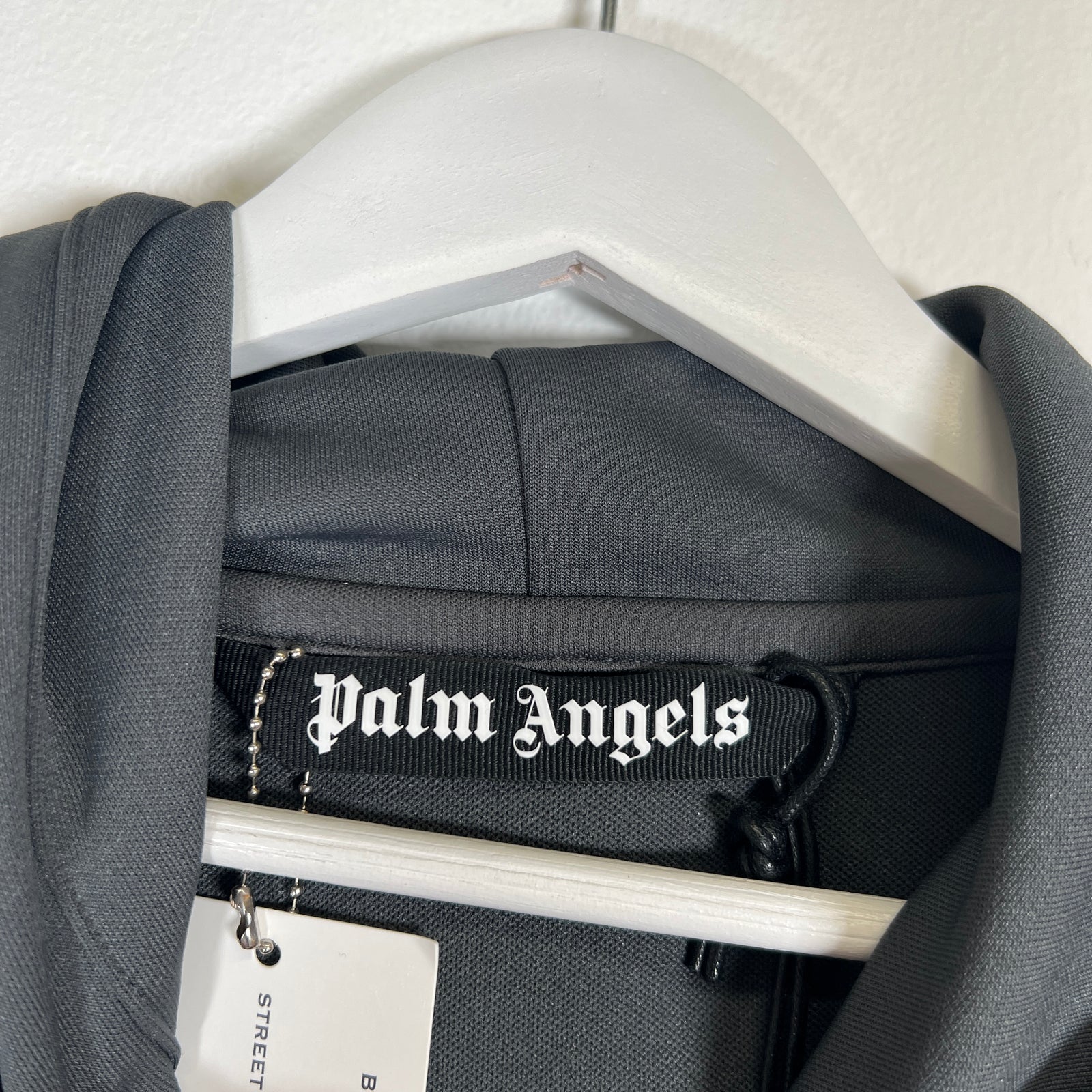 Palm Angels Track Hoodie Grey Size L