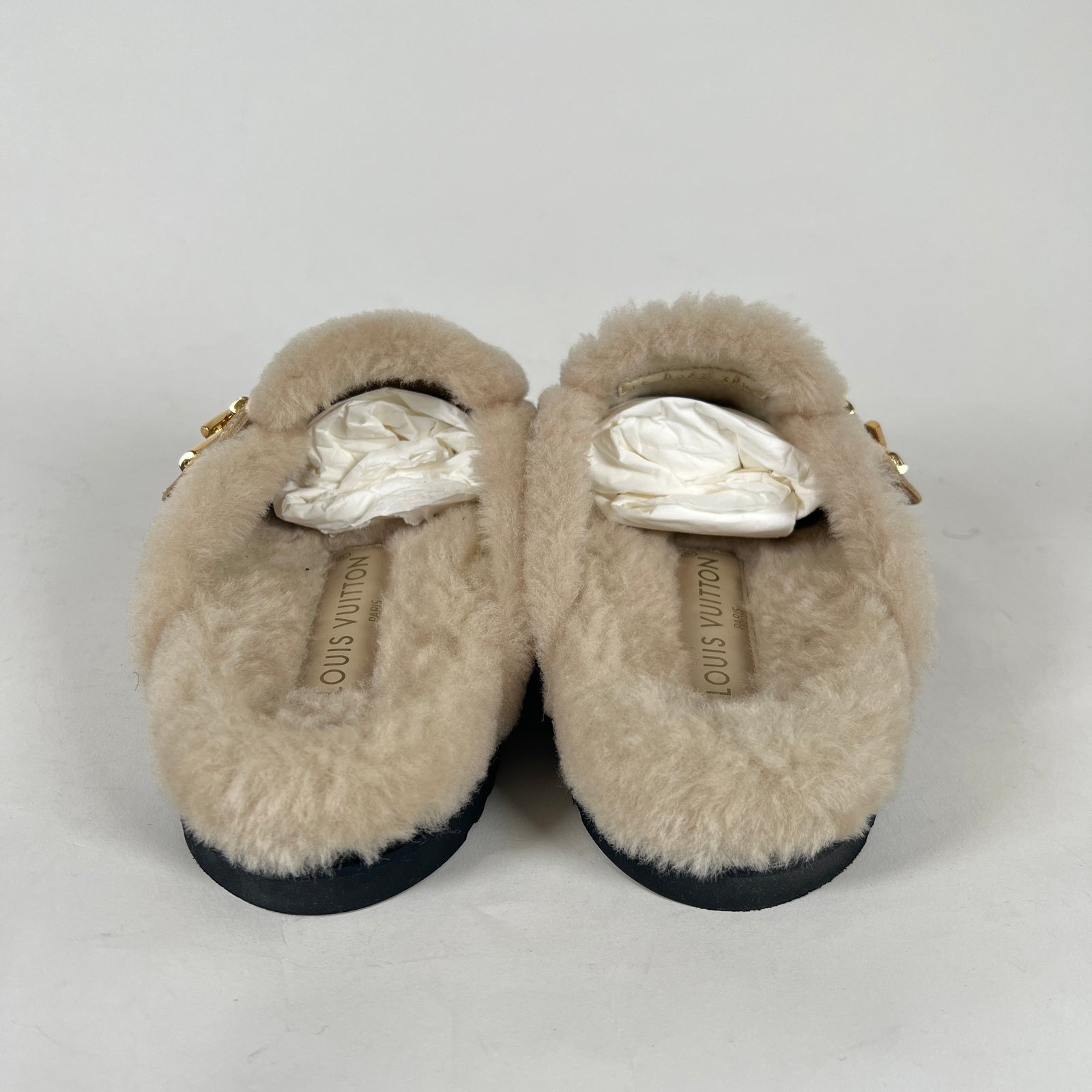 Louis Vuitton Cosy Flat Comfort Clog Size 38.5