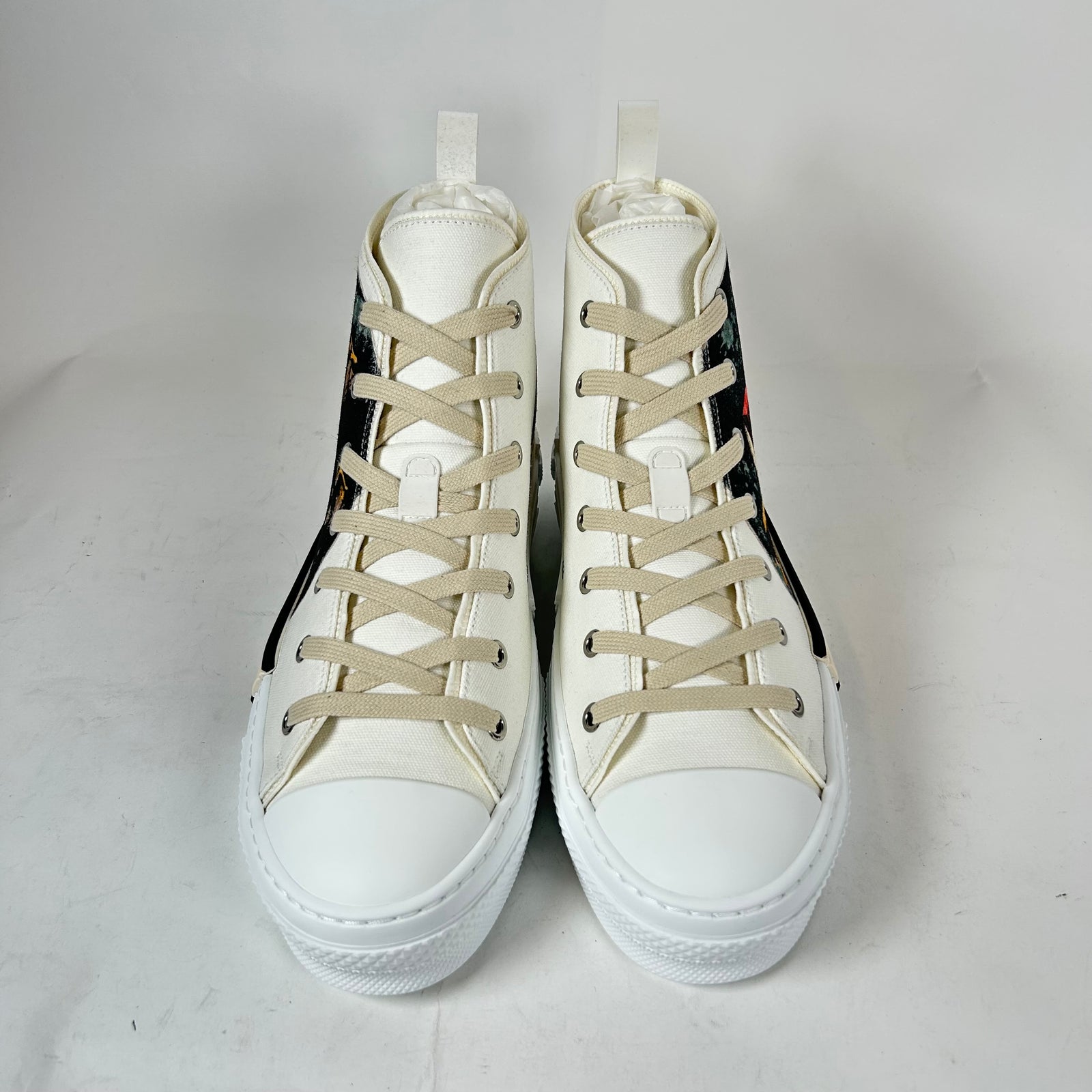 Dior B23 White 'AsteroDior' High-Top Sneaker Size 42