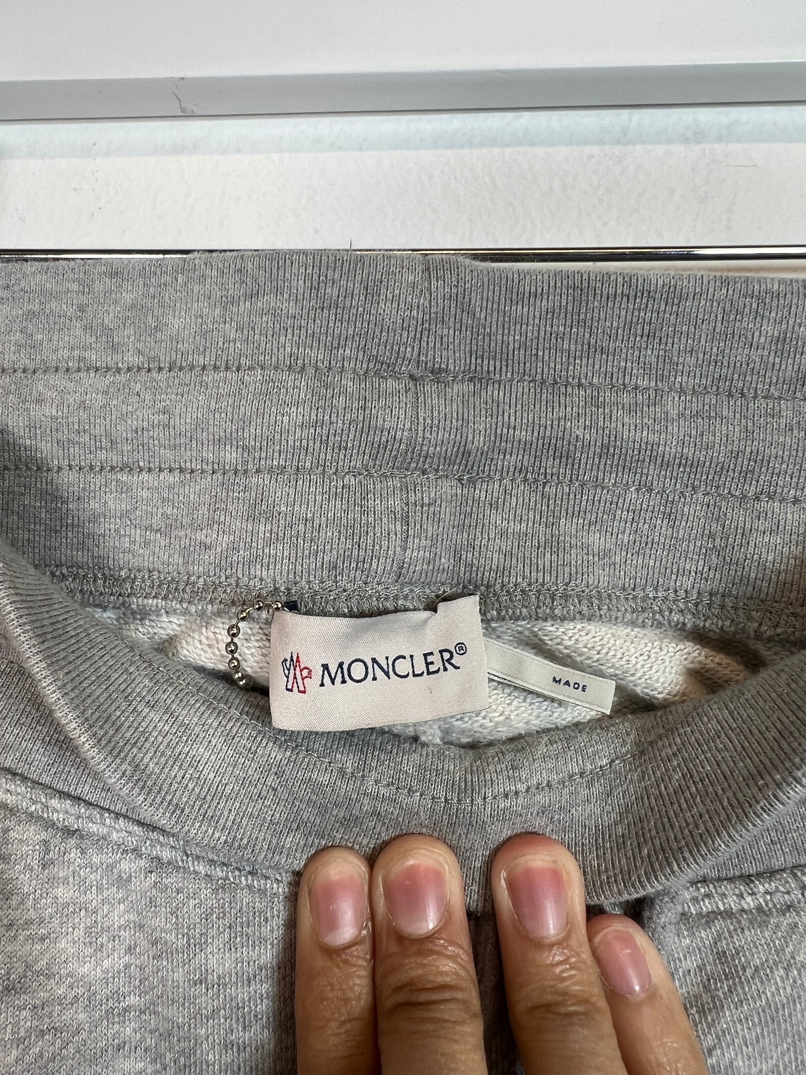 Moncler Grey Maglia Sweatpants