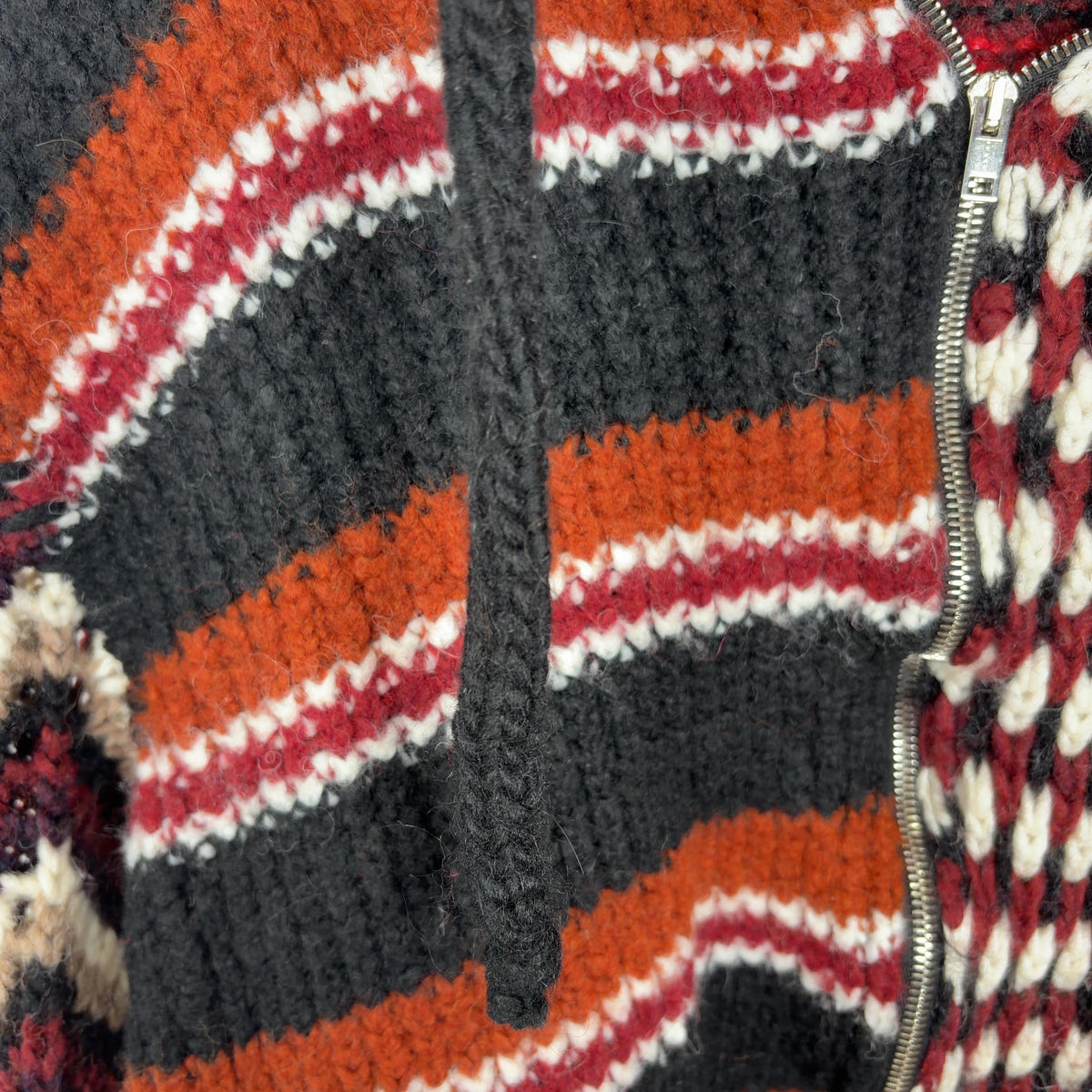 Marni Zip Up Knit Hoodie