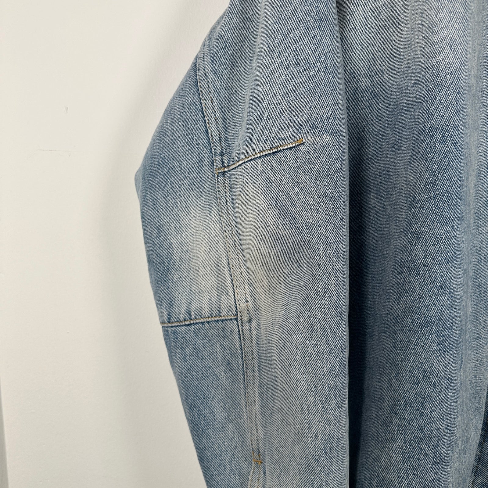 Martine Rose Denim Button-Up Shirt Size L