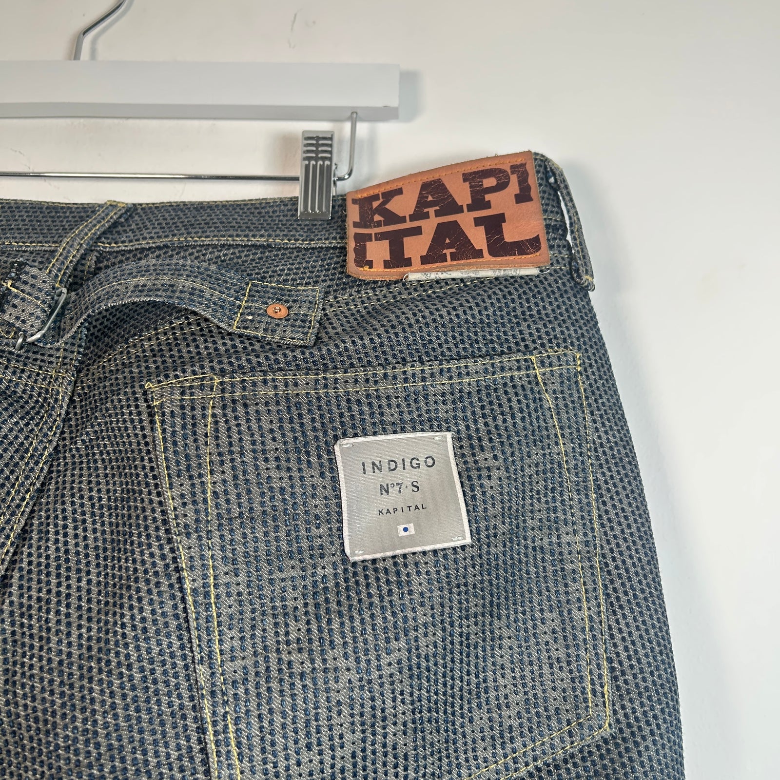 Kapital Century Denim 5P Monkey Cisco Jeans Size 38