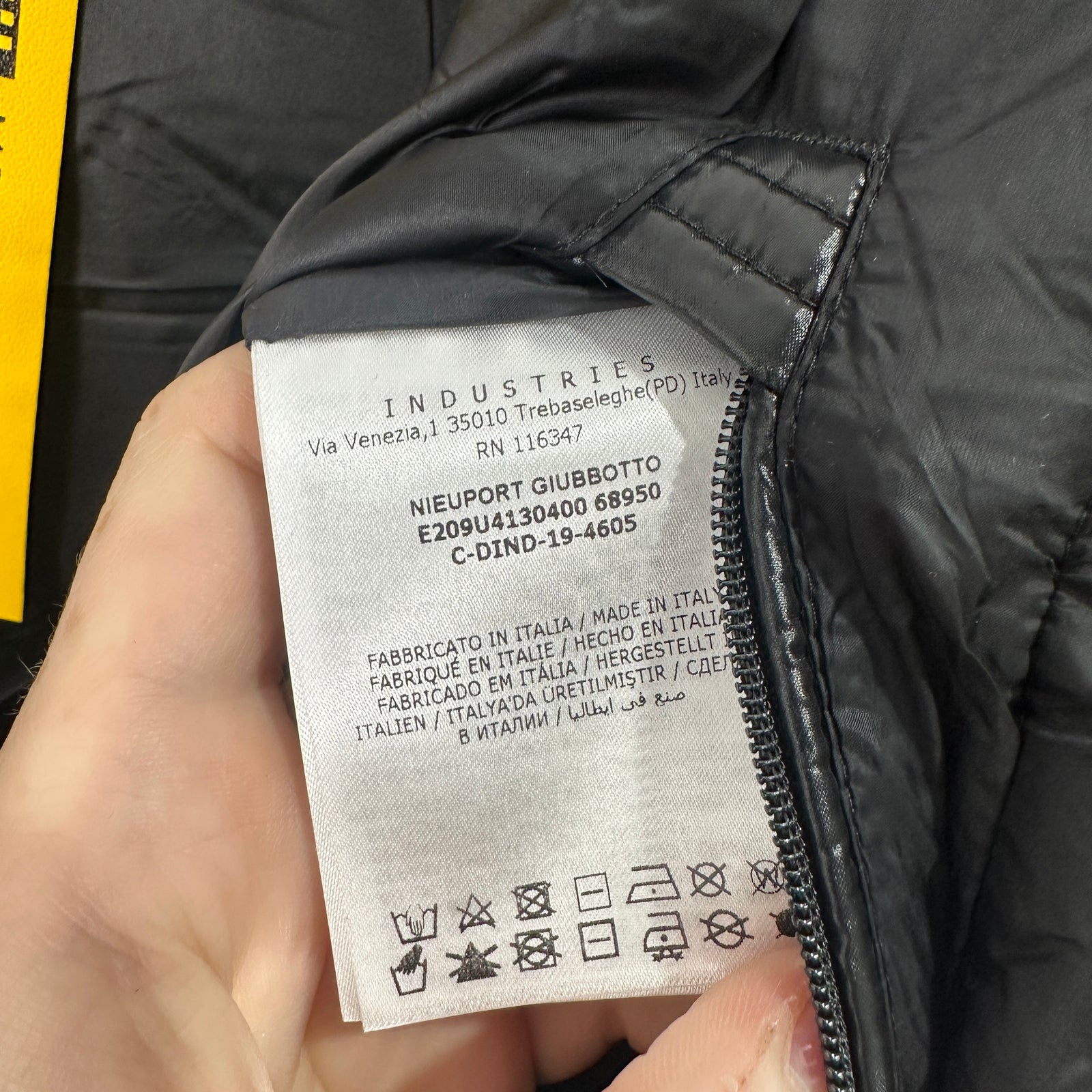 Moncler x Fragment Black Puffer Size 2