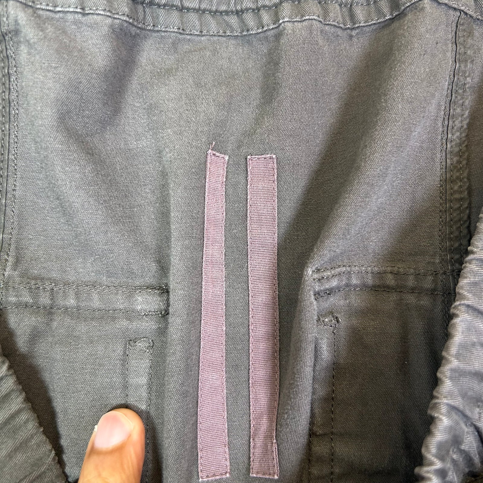 Rick Owens DRKSHDW FW16 Mastodon Moleskin Drop Crotch Pants