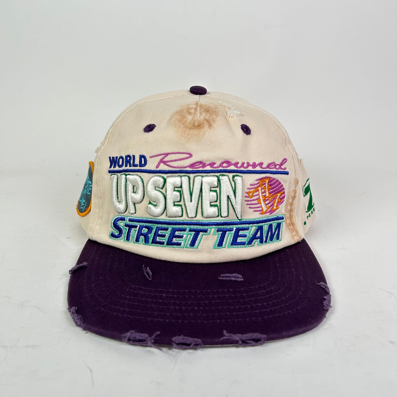 Up7 Dirty Meck Distressed Hat