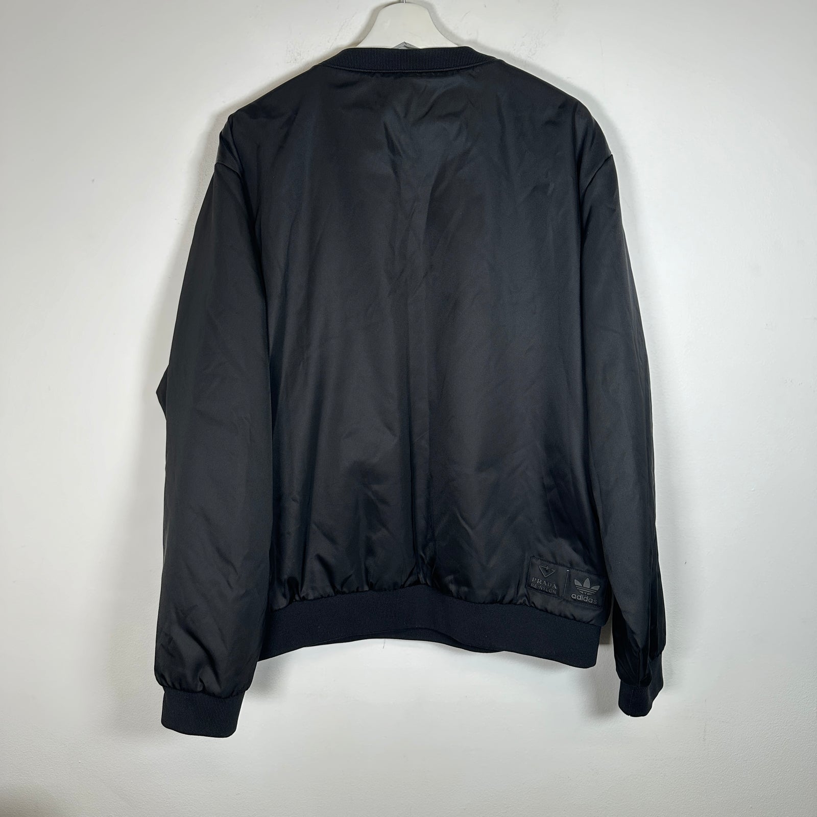 Prada X Adidas Re-Nylon Black Crewneck Size XL