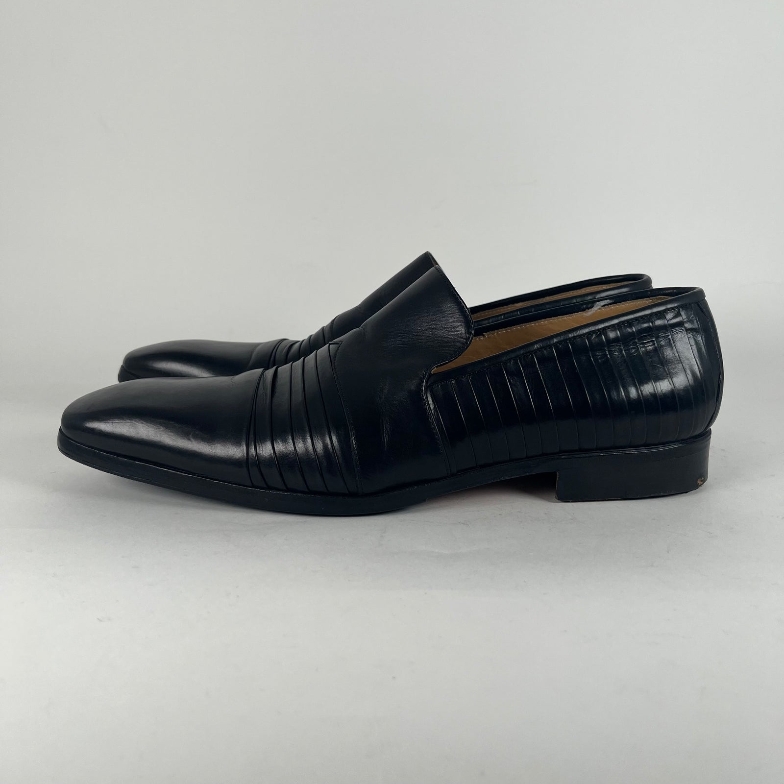 Saint Laurent Black Banded Dress Shoe Size 11.5