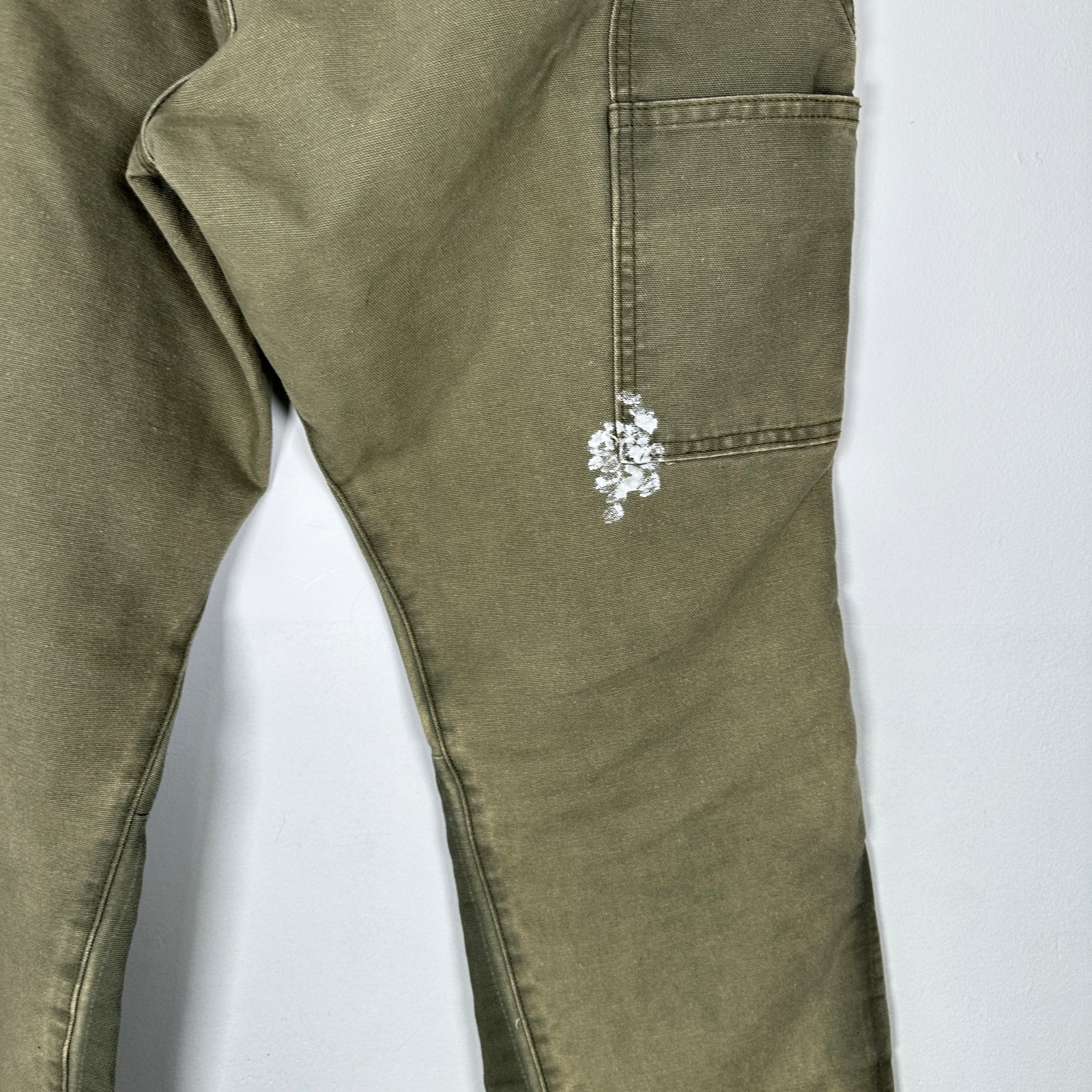 Gallery Dept. Green Flare Carpenters Size 36