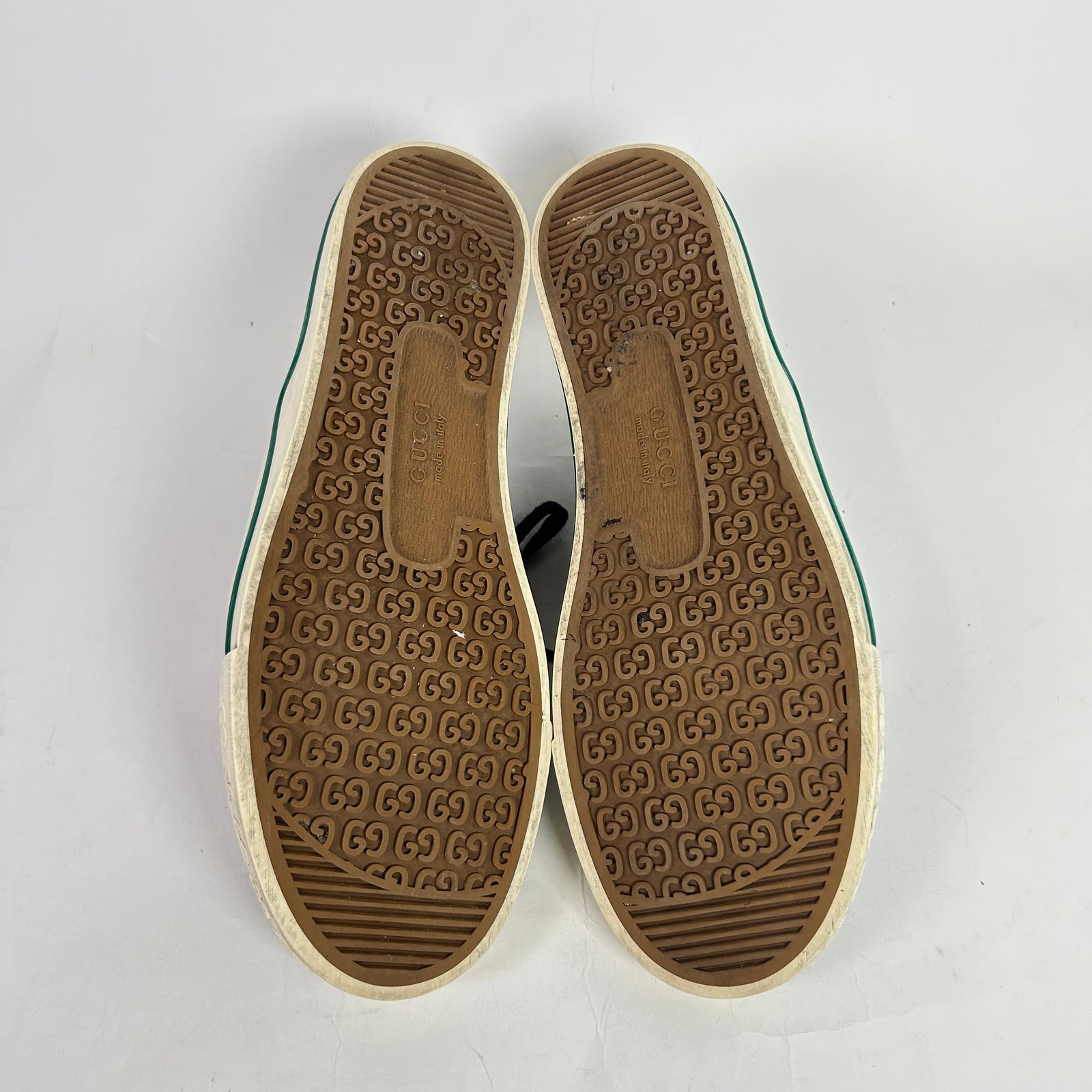 Gucci 1977 Tennis Monogram Low-Top Sneakers