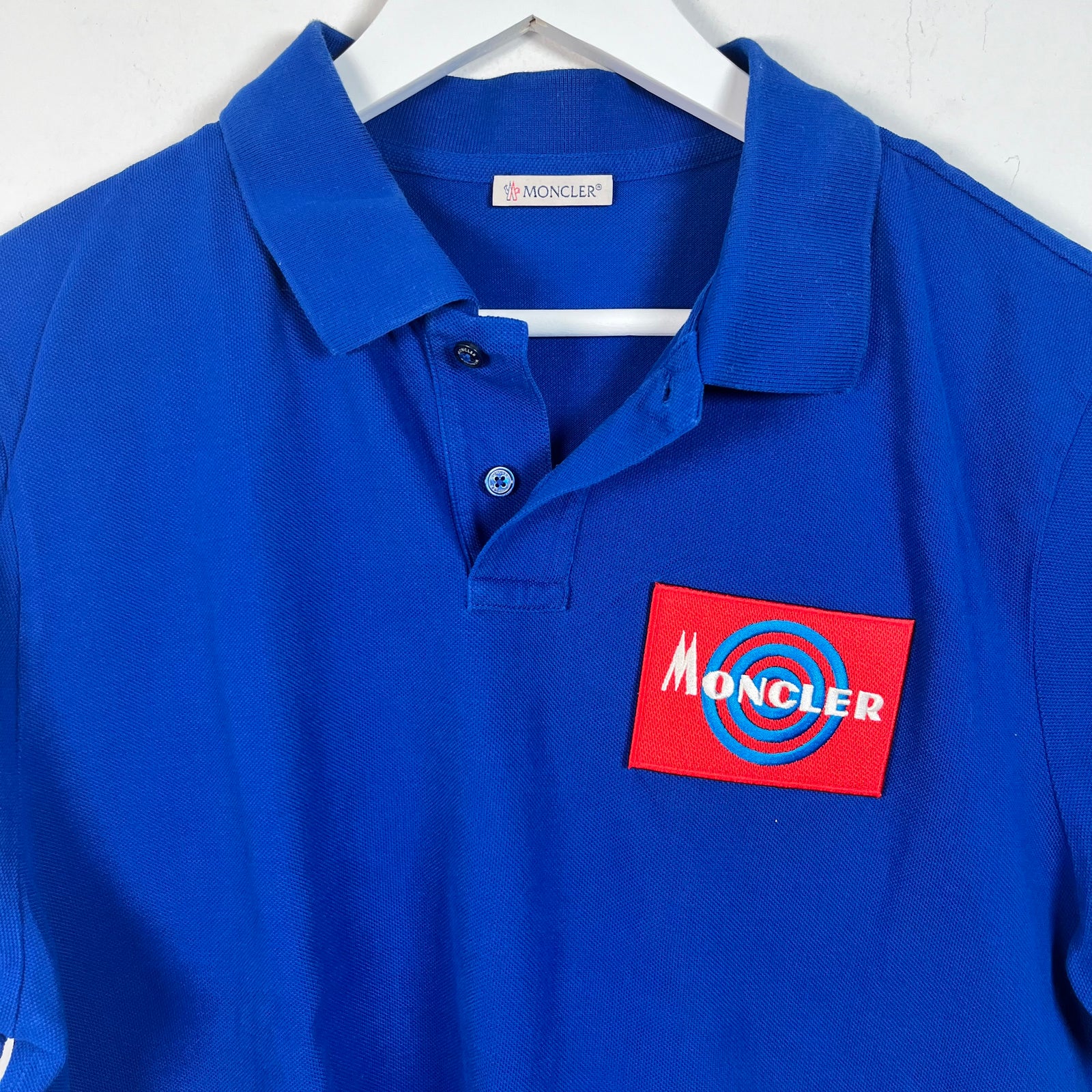 Moncler Logo Polo Shirt Size XXL