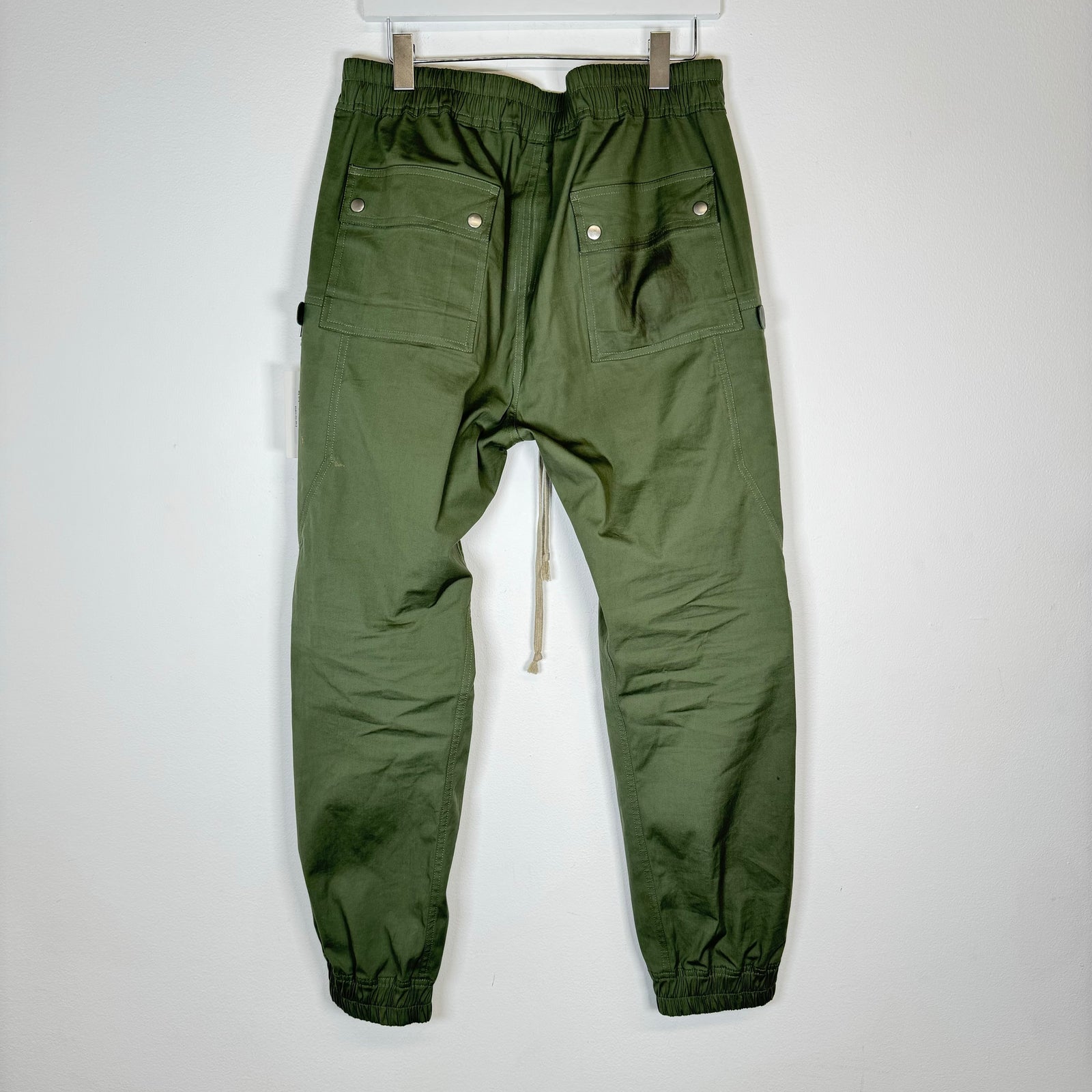 Rick Owens Moss Bauhaus Cargo Pants Size 36