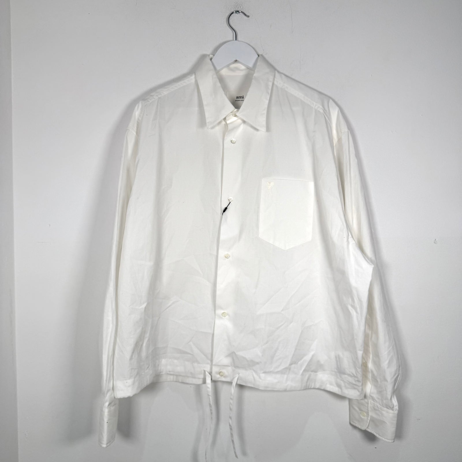 Ami White Button Up Shirt Size XL