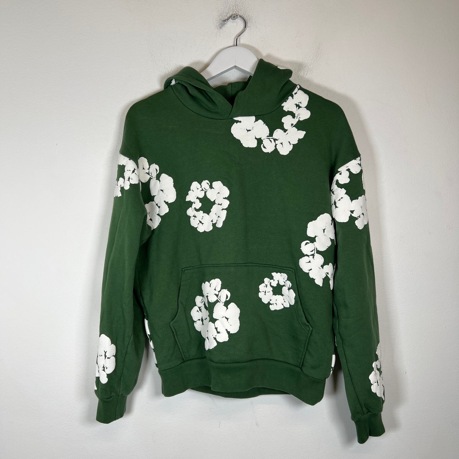Denim Tears Green Wreath Hoodie Size M