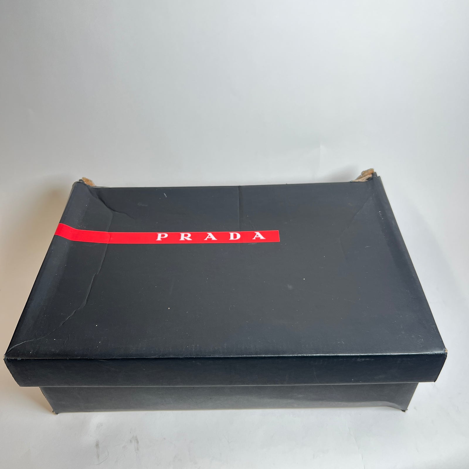 Prada White/Red Patent America Cups Size 9