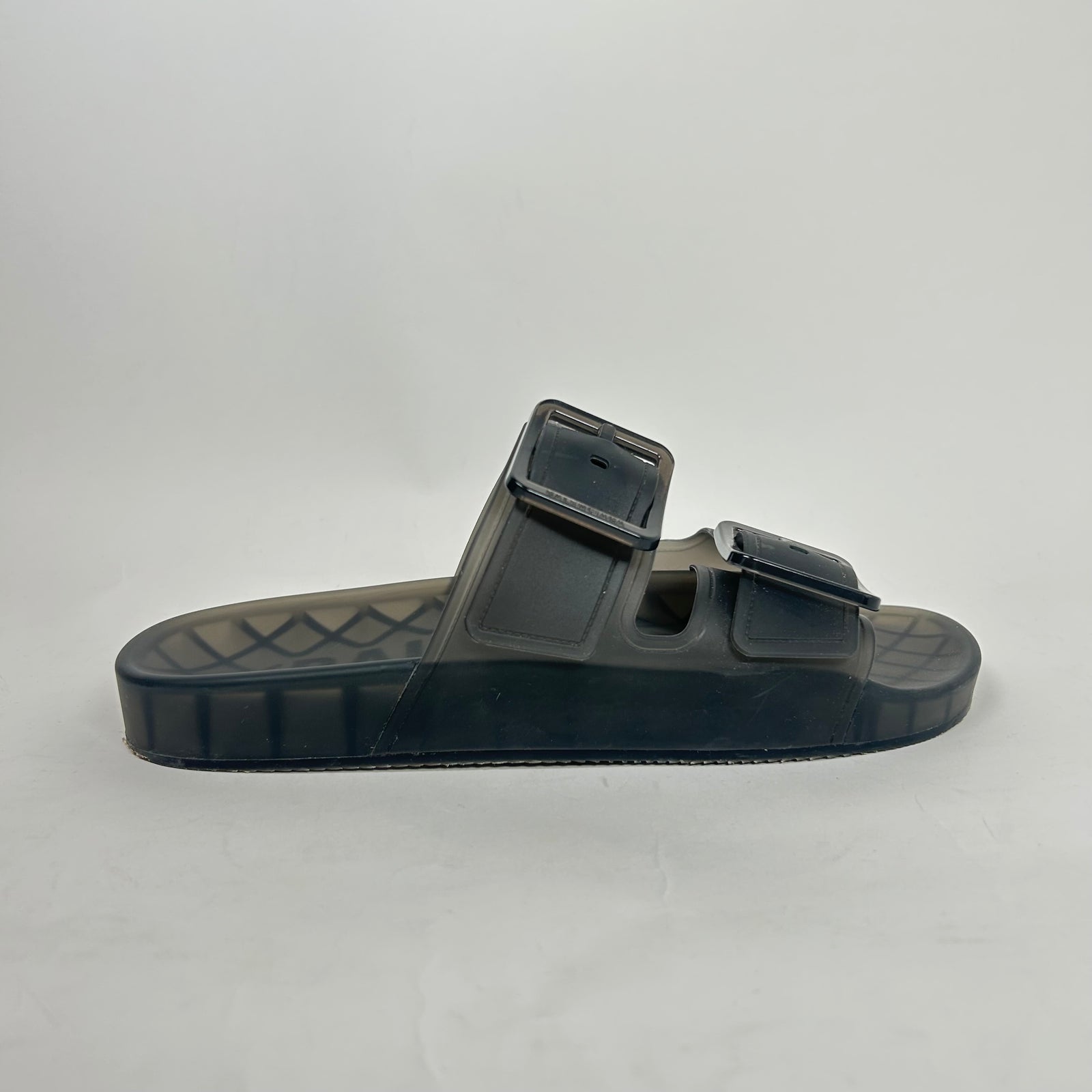 Balenciaga Black Mallorca Transparent Sandals Size 41