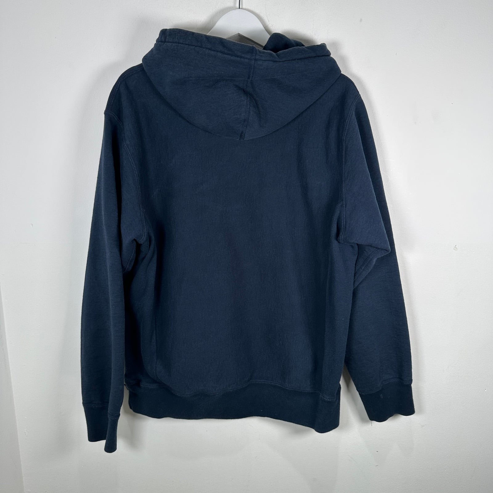 Supreme Bubble Spell Out Logo Hoodie Navy Size L