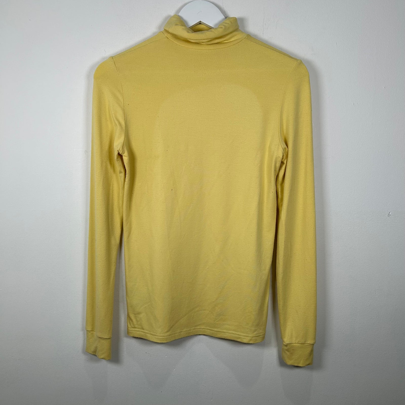 Raf Simons Yellow Turtleneck Shirt Size M